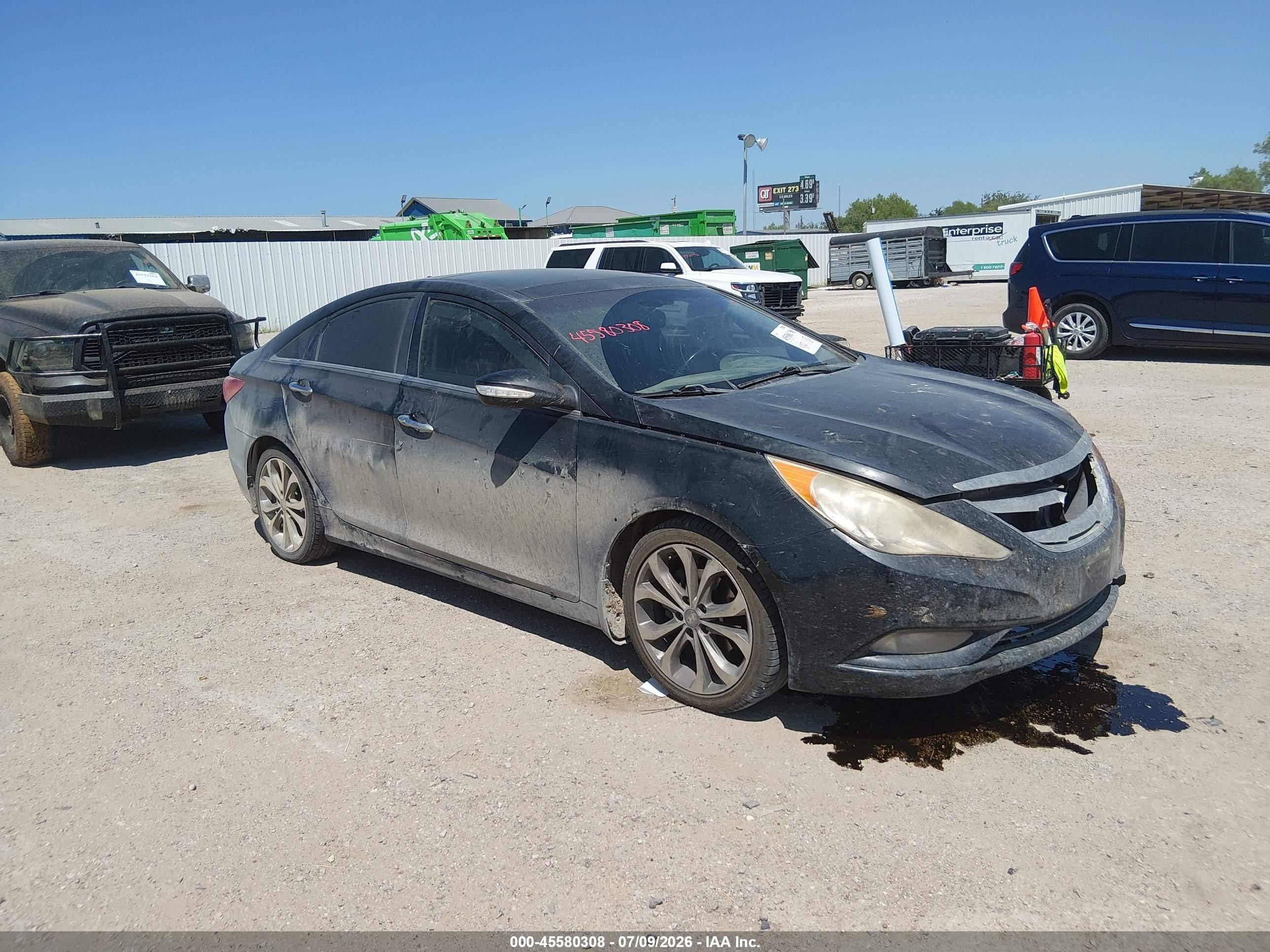 2013 Hyundai Sonata Limited 2.0t Black vin: 5NPEC4ABXDH659099