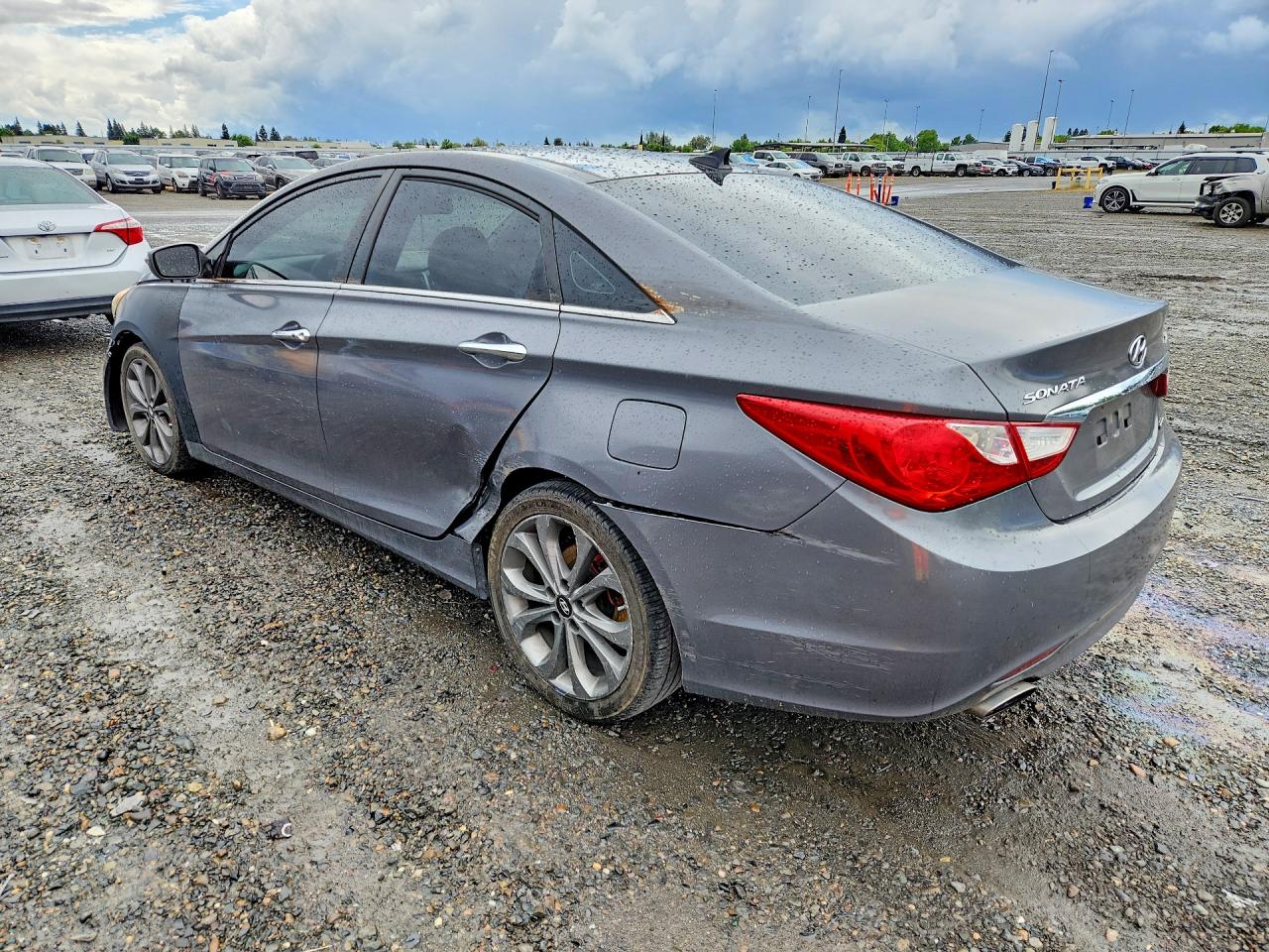 2013 Hyundai Sonata Limited 2.0t Gray vin: 5NPEC4ABXDH660172