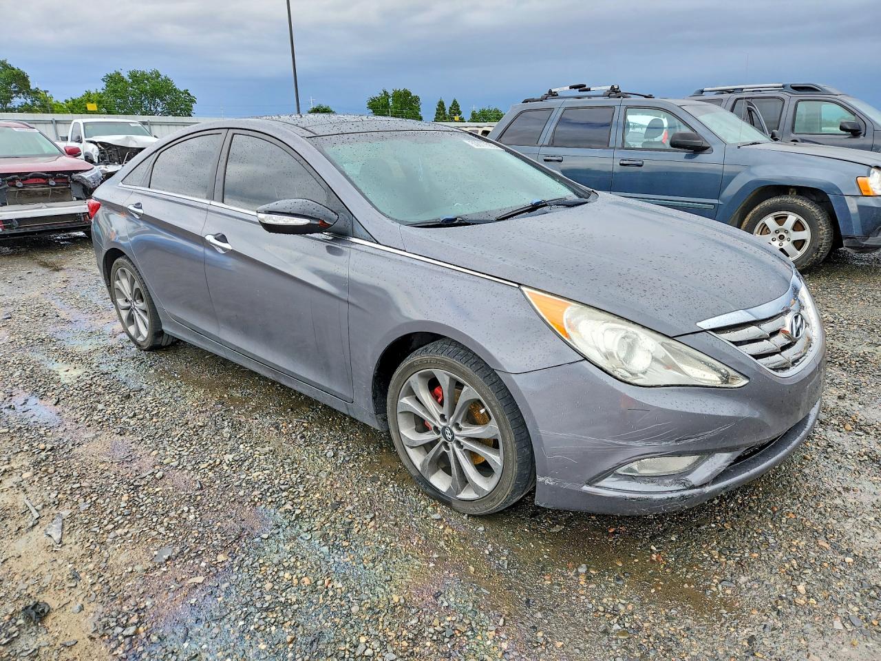 2013 Hyundai Sonata Limited 2.0t Gray vin: 5NPEC4ABXDH660172