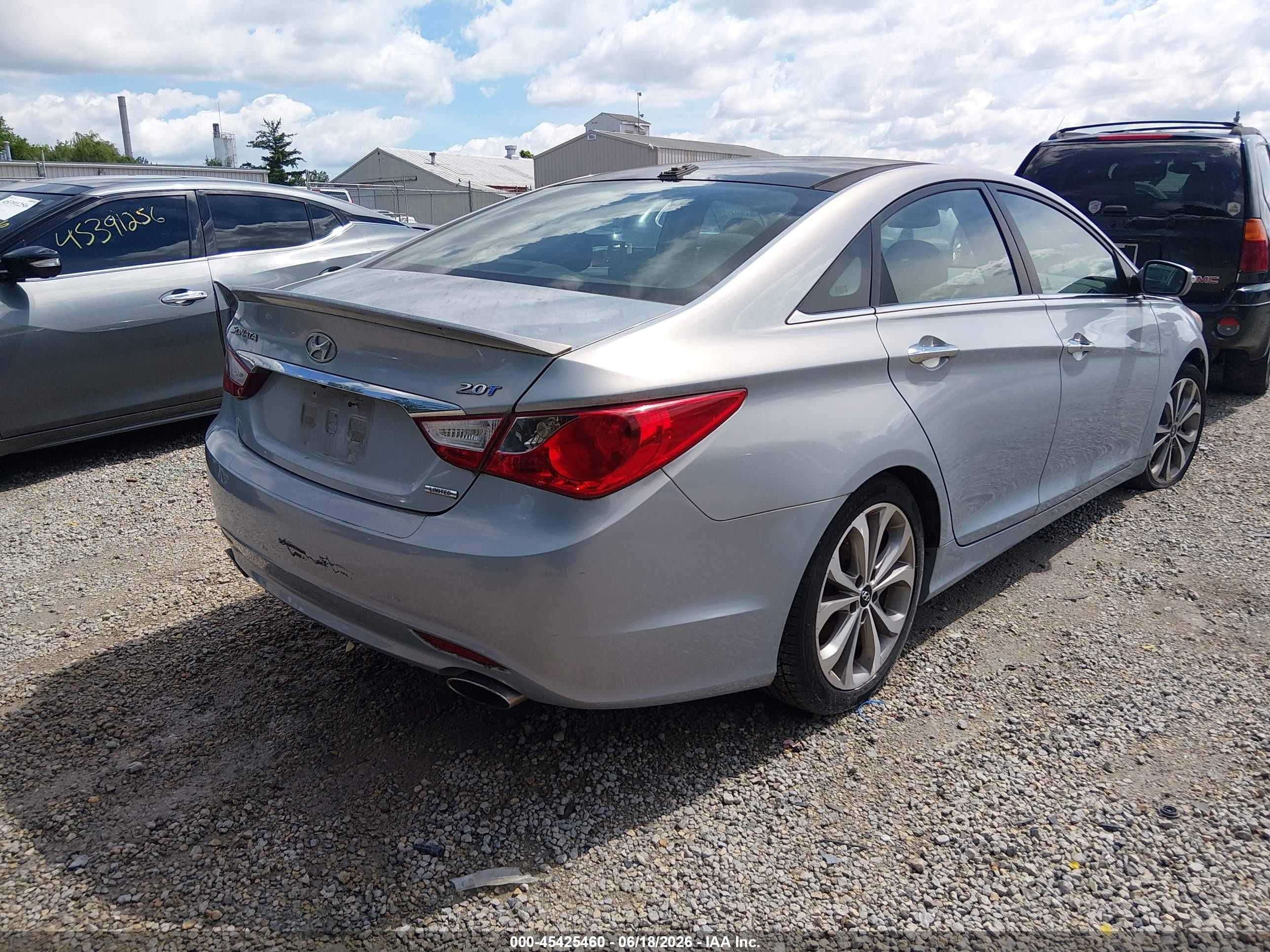 2013 Hyundai Sonata Limited 2.0t Light Blue vin: 5NPEC4ABXDH715932