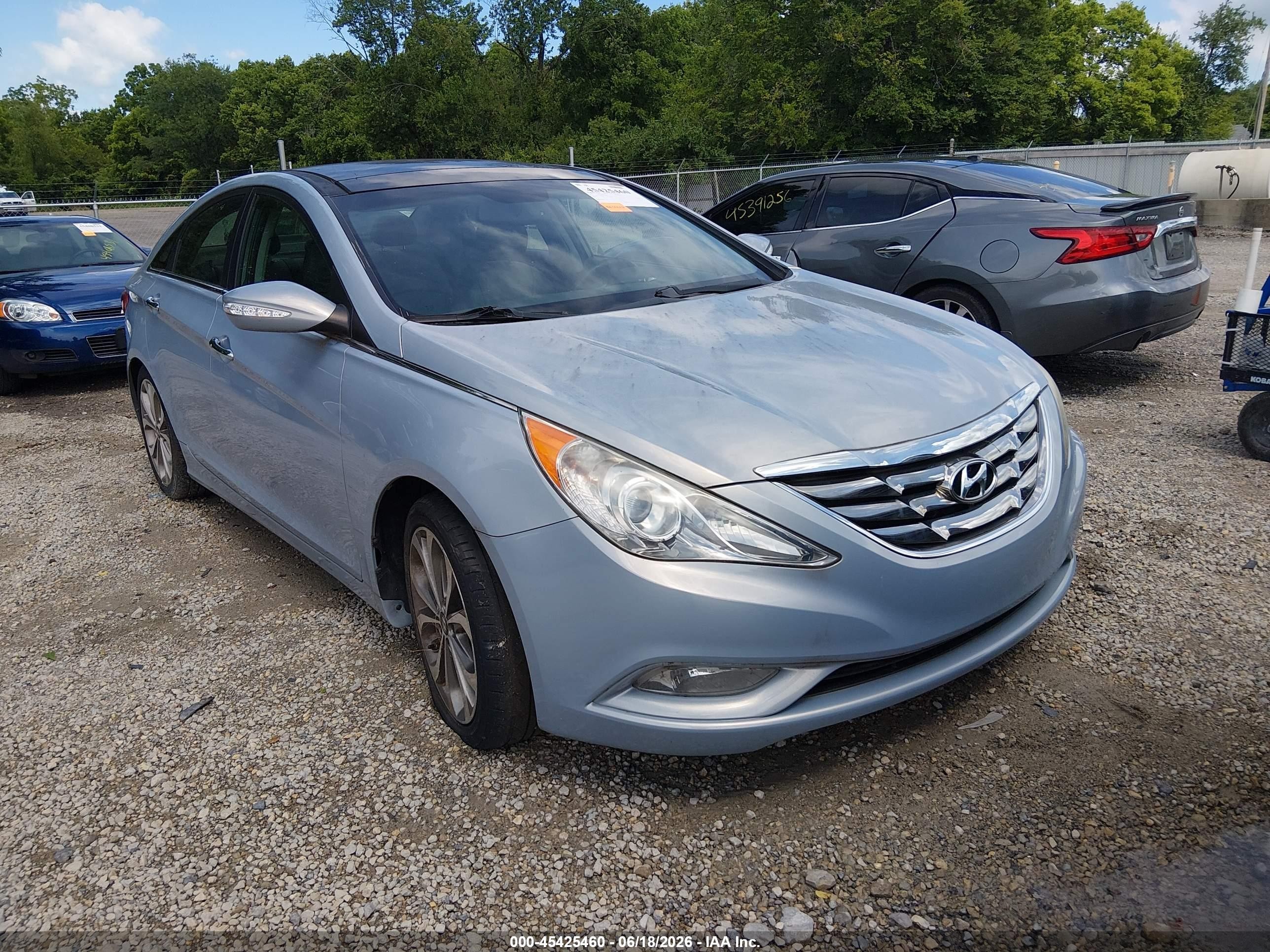 2013 Hyundai Sonata Limited 2.0t Light Blue vin: 5NPEC4ABXDH715932