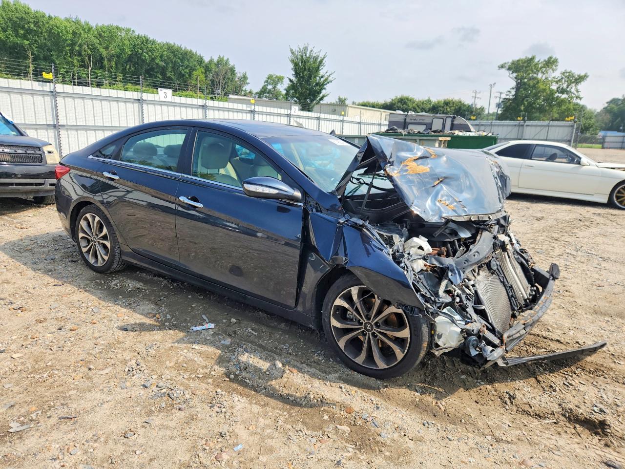 2013 Hyundai Sonata Limited 2.0t Blue vin: 5NPEC4ABXDH732732