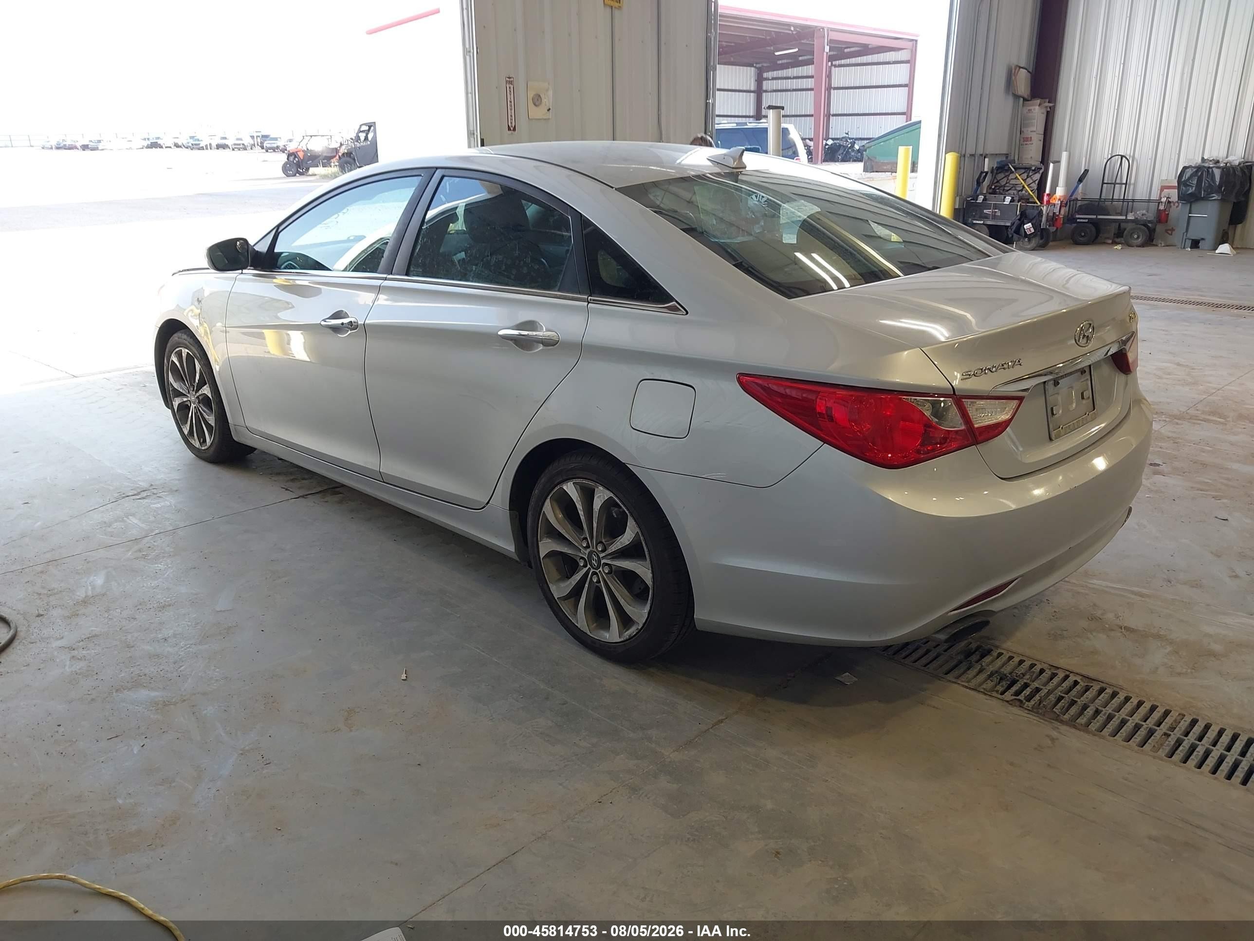2013 Hyundai Sonata Se 2.0t Silver vin: 5NPEC4ABXDH767075