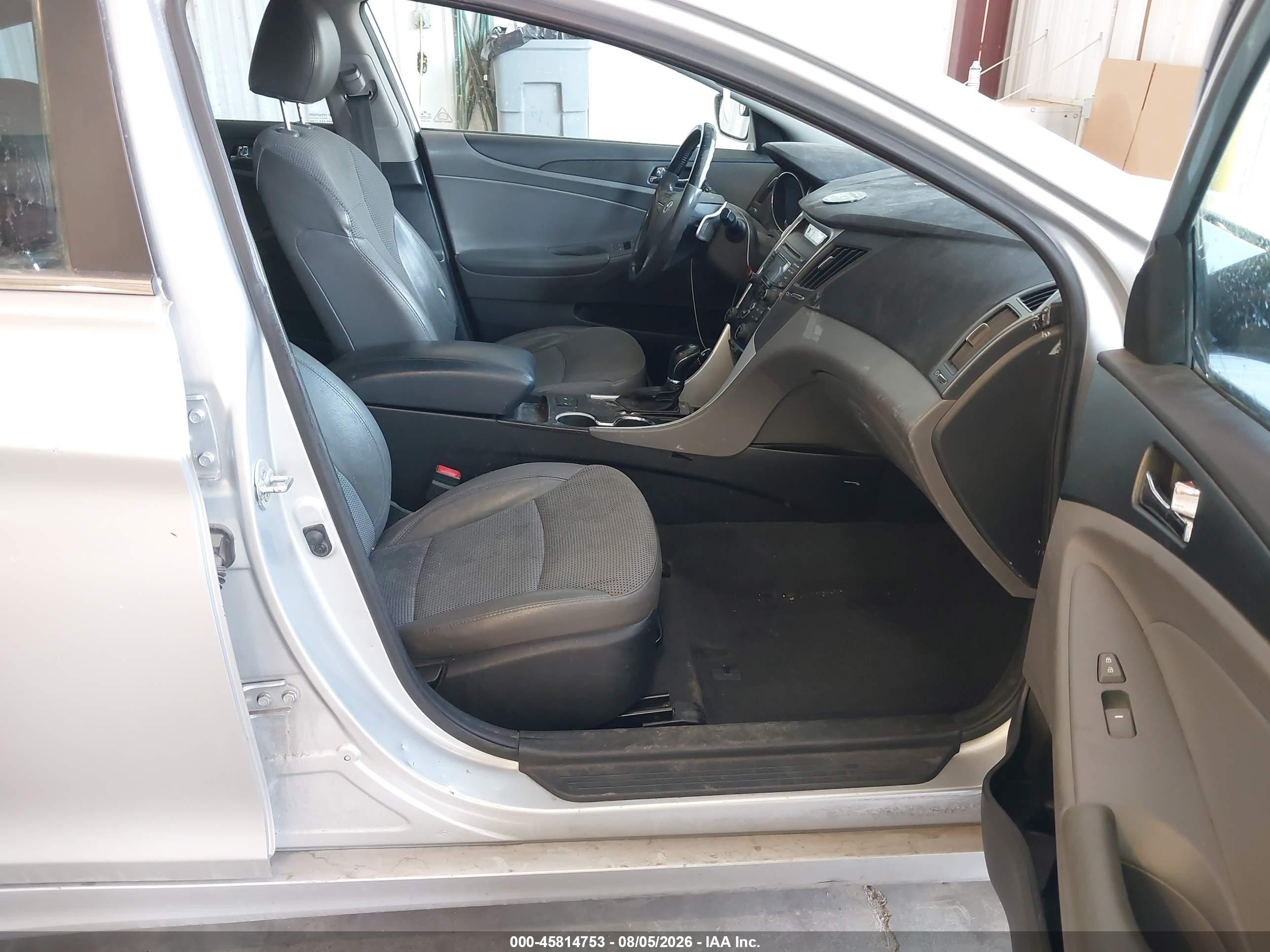 2013 Hyundai Sonata Se 2.0t Silver vin: 5NPEC4ABXDH767075
