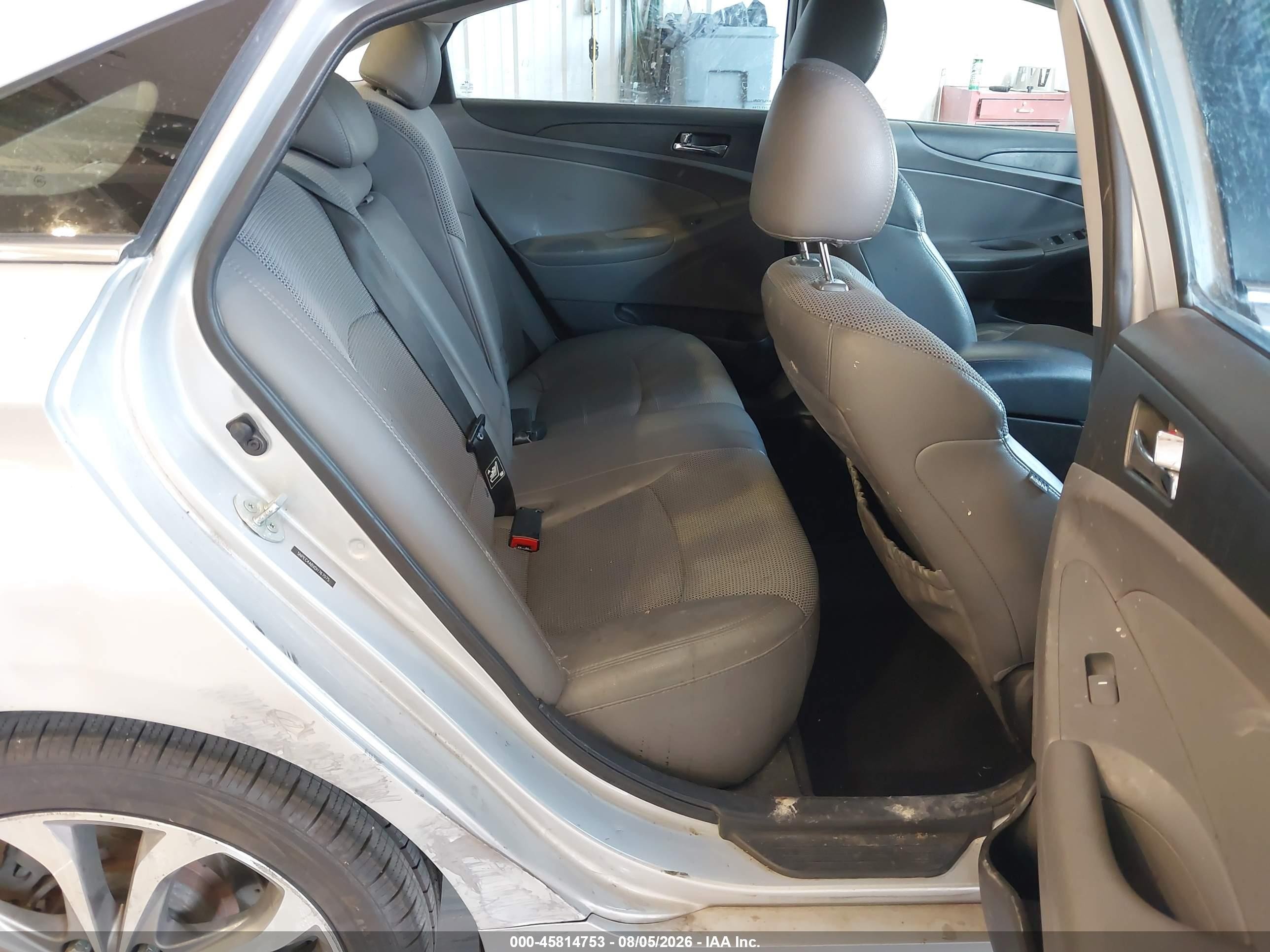 2013 Hyundai Sonata Se 2.0t Silver vin: 5NPEC4ABXDH767075