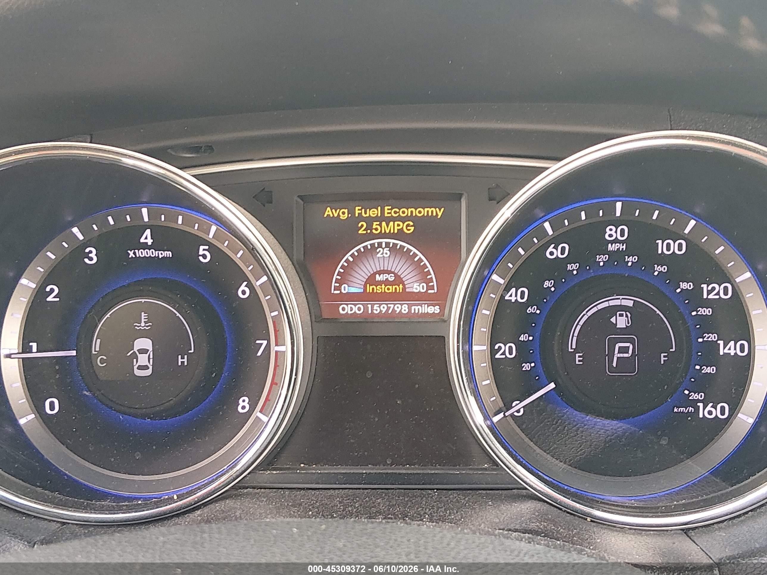 2014 Hyundai Sonata Limited 2.0t Dark Blue vin: 5NPEC4ABXEH909667