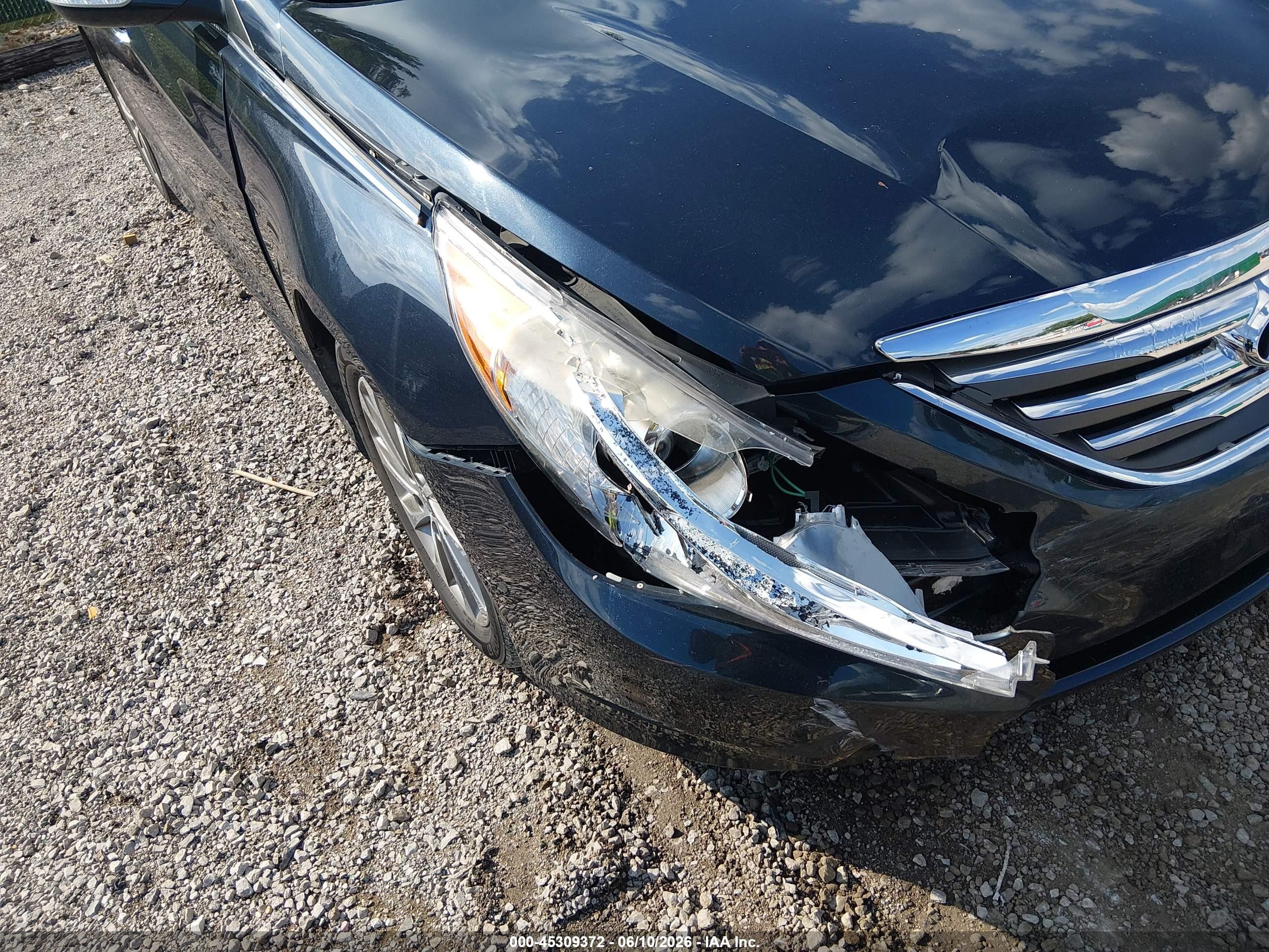 2014 Hyundai Sonata Limited 2.0t Dark Blue vin: 5NPEC4ABXEH909667