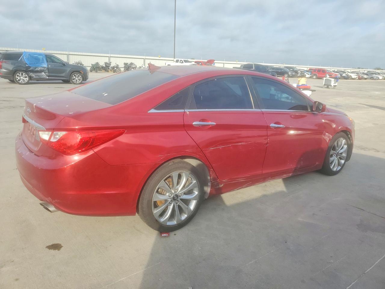 2011 Hyundai Sonata Se Red vin: 5NPEC4AC0BH009249
