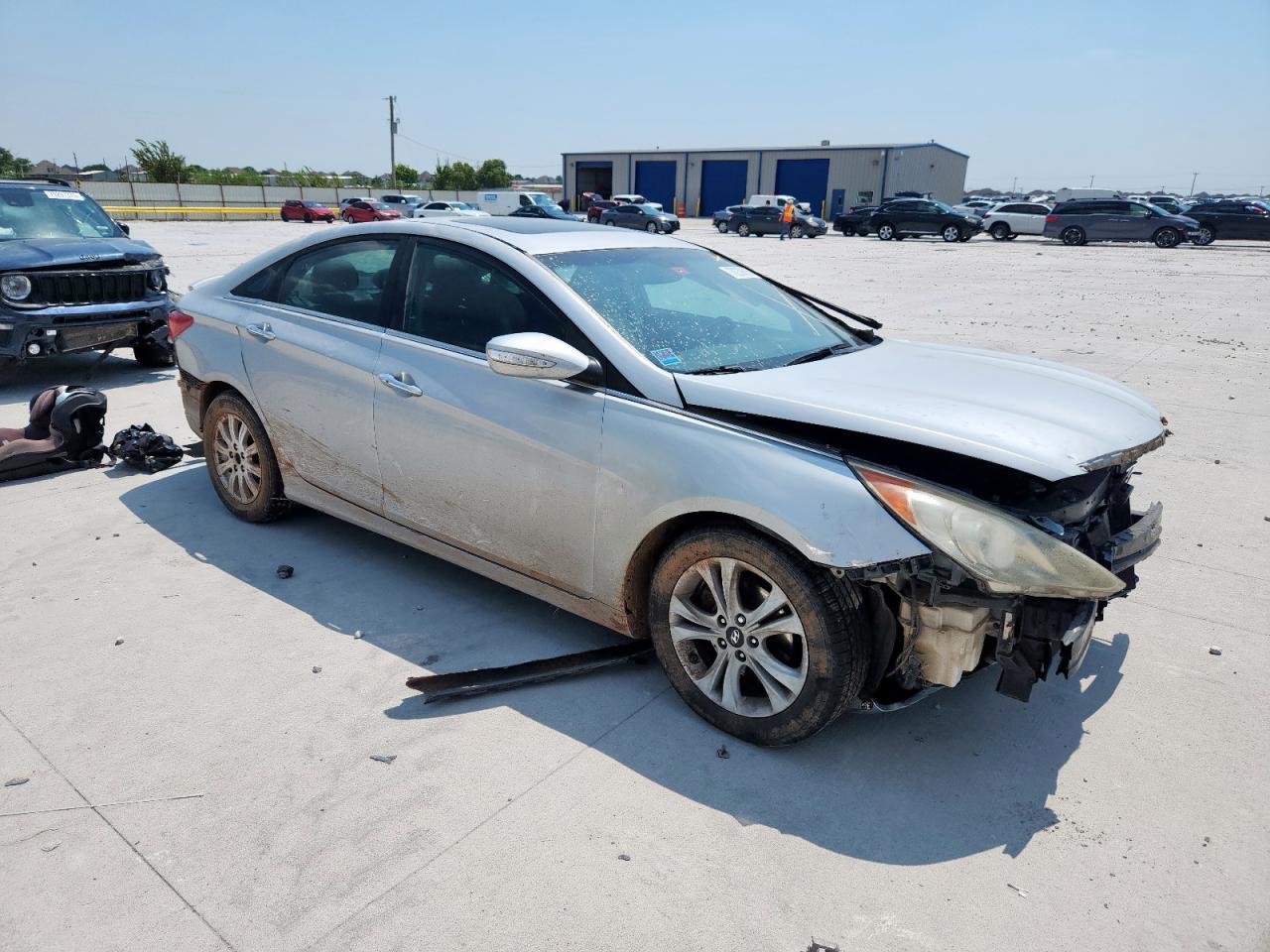 2011 Hyundai Sonata Se Silver vin: 5NPEC4AC0BH011485