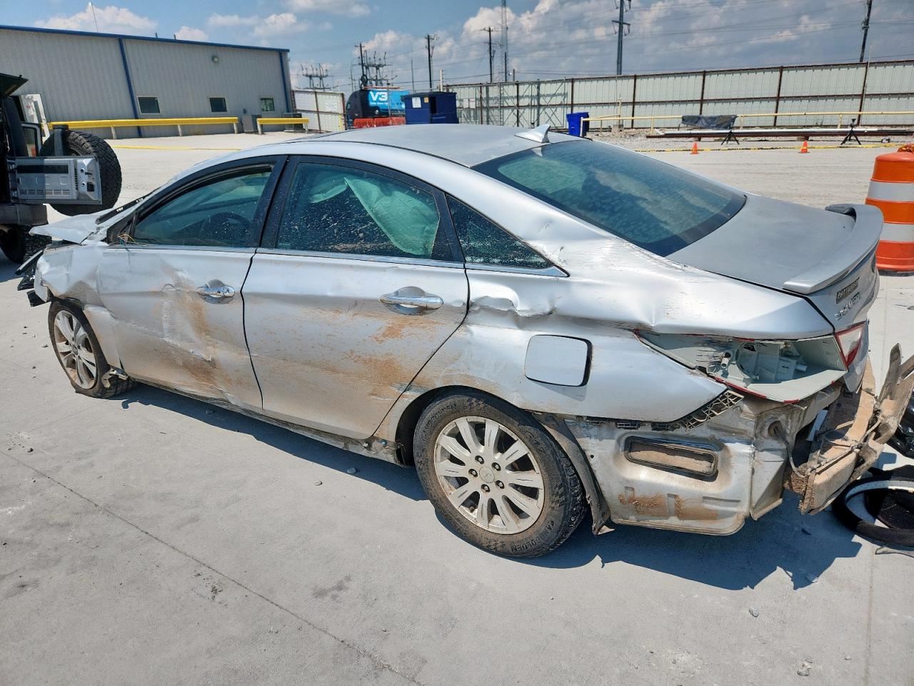 2011 Hyundai Sonata Se Silver vin: 5NPEC4AC0BH011485