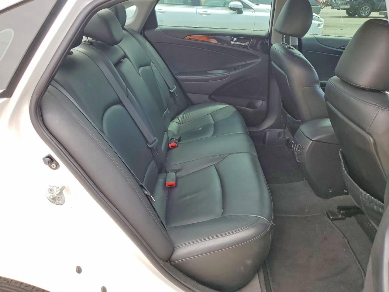 2011 Hyundai Sonata Limited White vin: 5NPEC4AC0BH013513