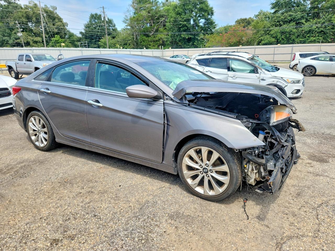 2011 Hyundai Sonata Se Серый vin: 5NPEC4AC0BH036645
