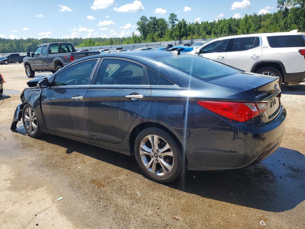 2011 Hyundai Sonata Limited Blue vin: 5NPEC4AC0BH058659