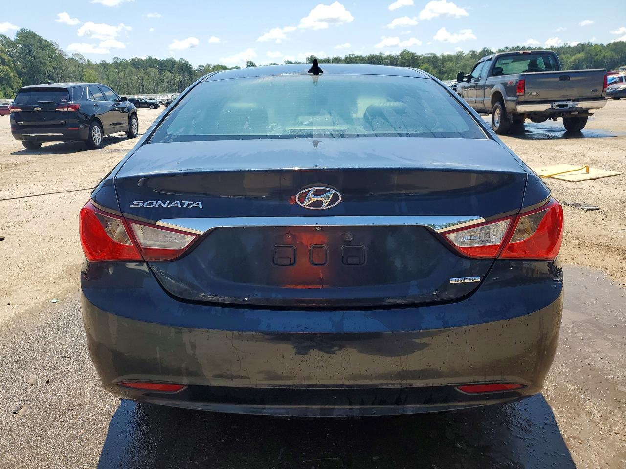 2011 Hyundai Sonata Limited Blue vin: 5NPEC4AC0BH058659