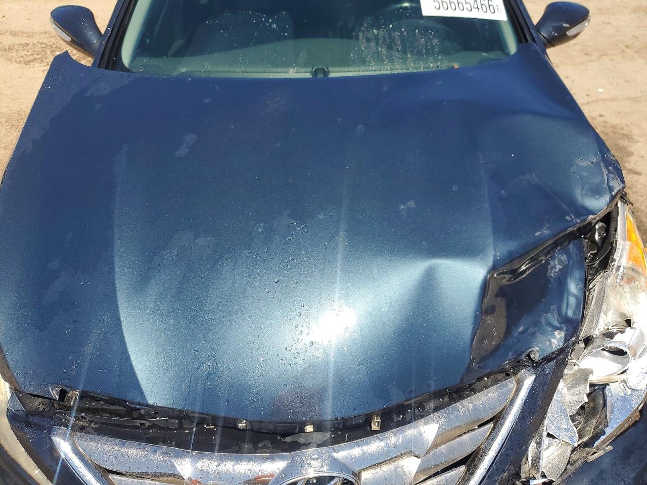 2011 Hyundai Sonata Limited Blue vin: 5NPEC4AC0BH058659