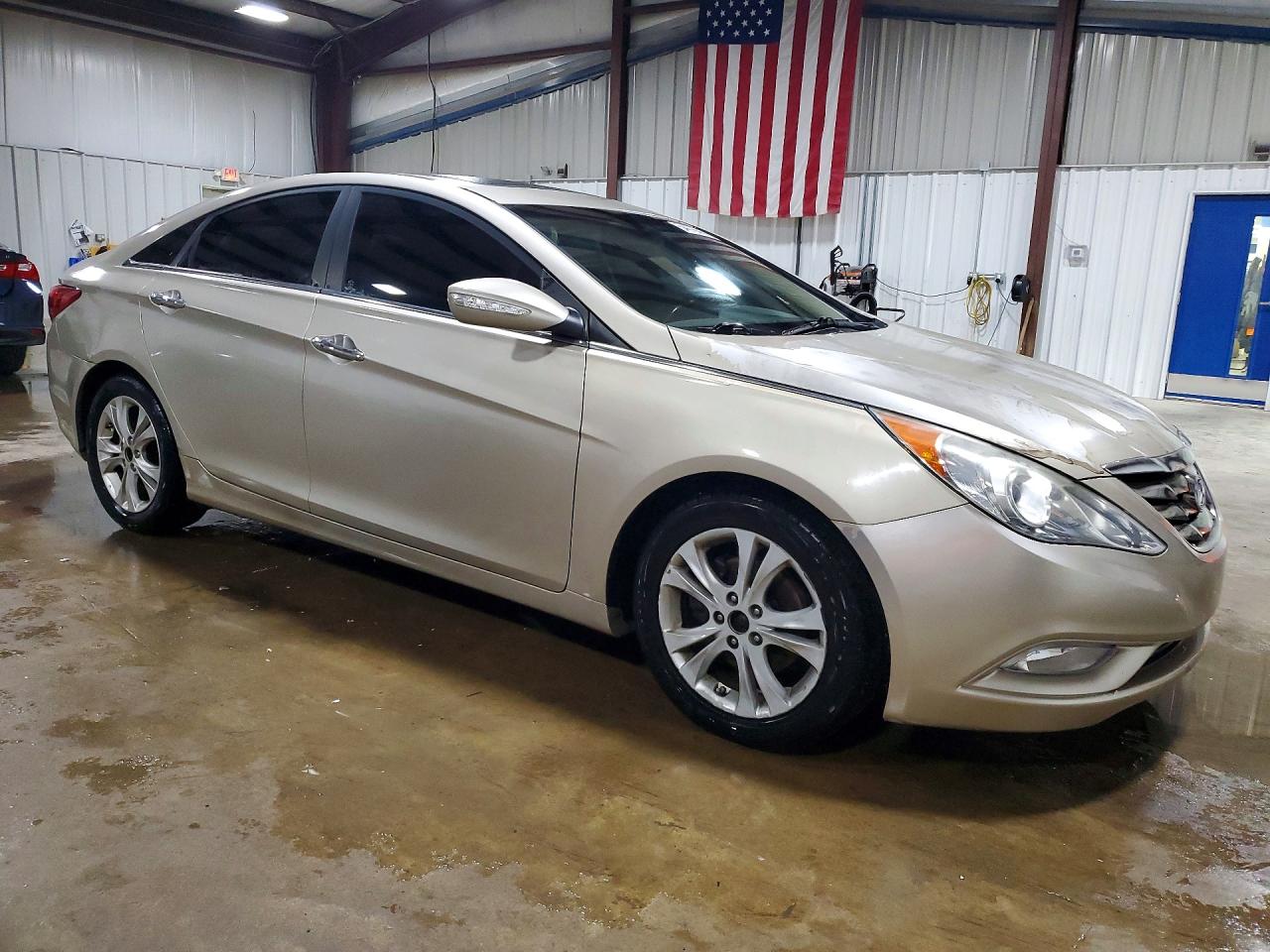 2011 Hyundai Sonata Limited Cream vin: 5NPEC4AC0BH123509