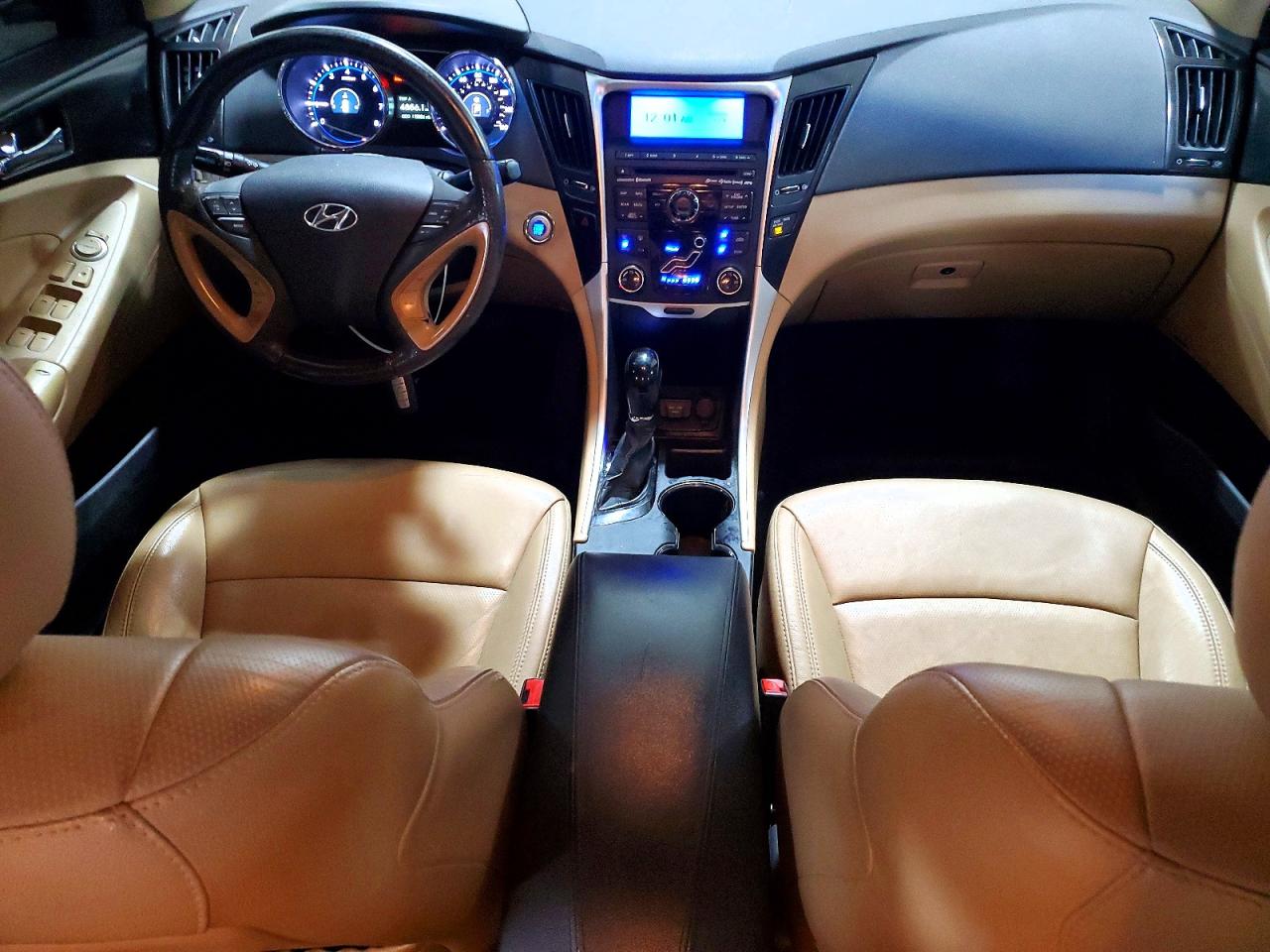 2011 Hyundai Sonata Limited Cream vin: 5NPEC4AC0BH123509