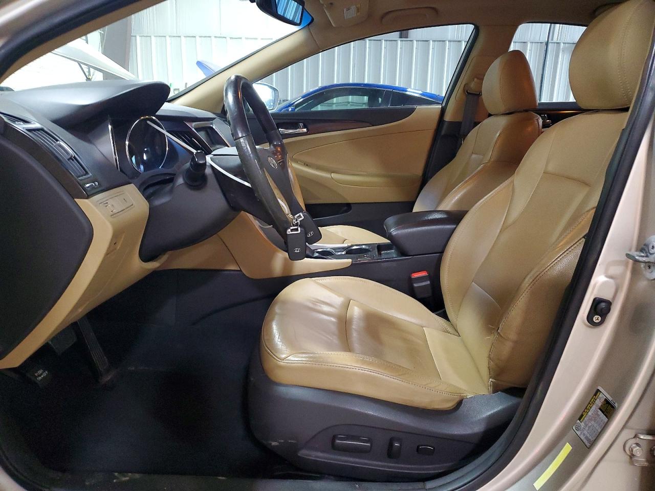 2011 Hyundai Sonata Limited Cream vin: 5NPEC4AC0BH123509