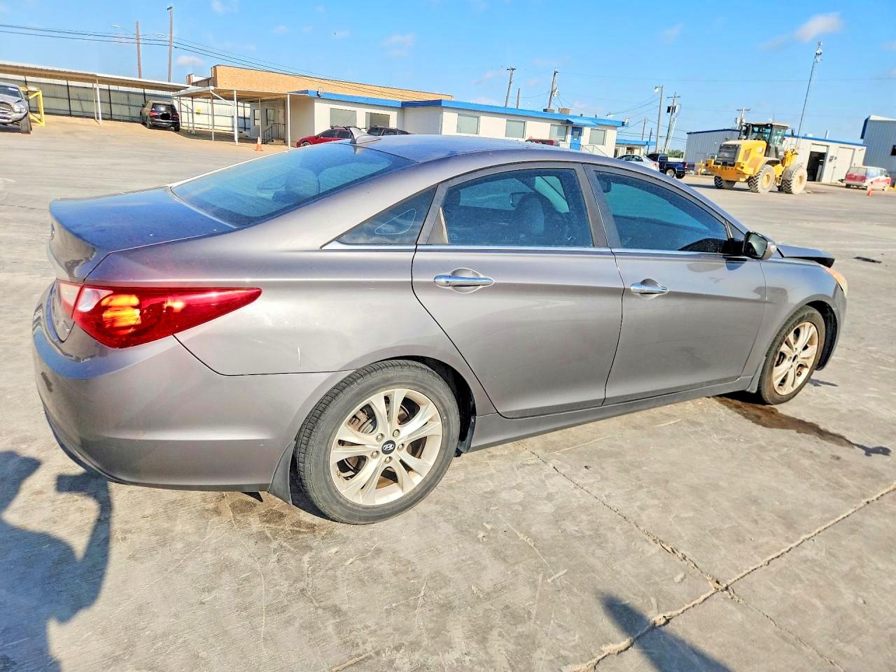 2011 Hyundai Sonata Limited Gray vin: 5NPEC4AC0BH132050