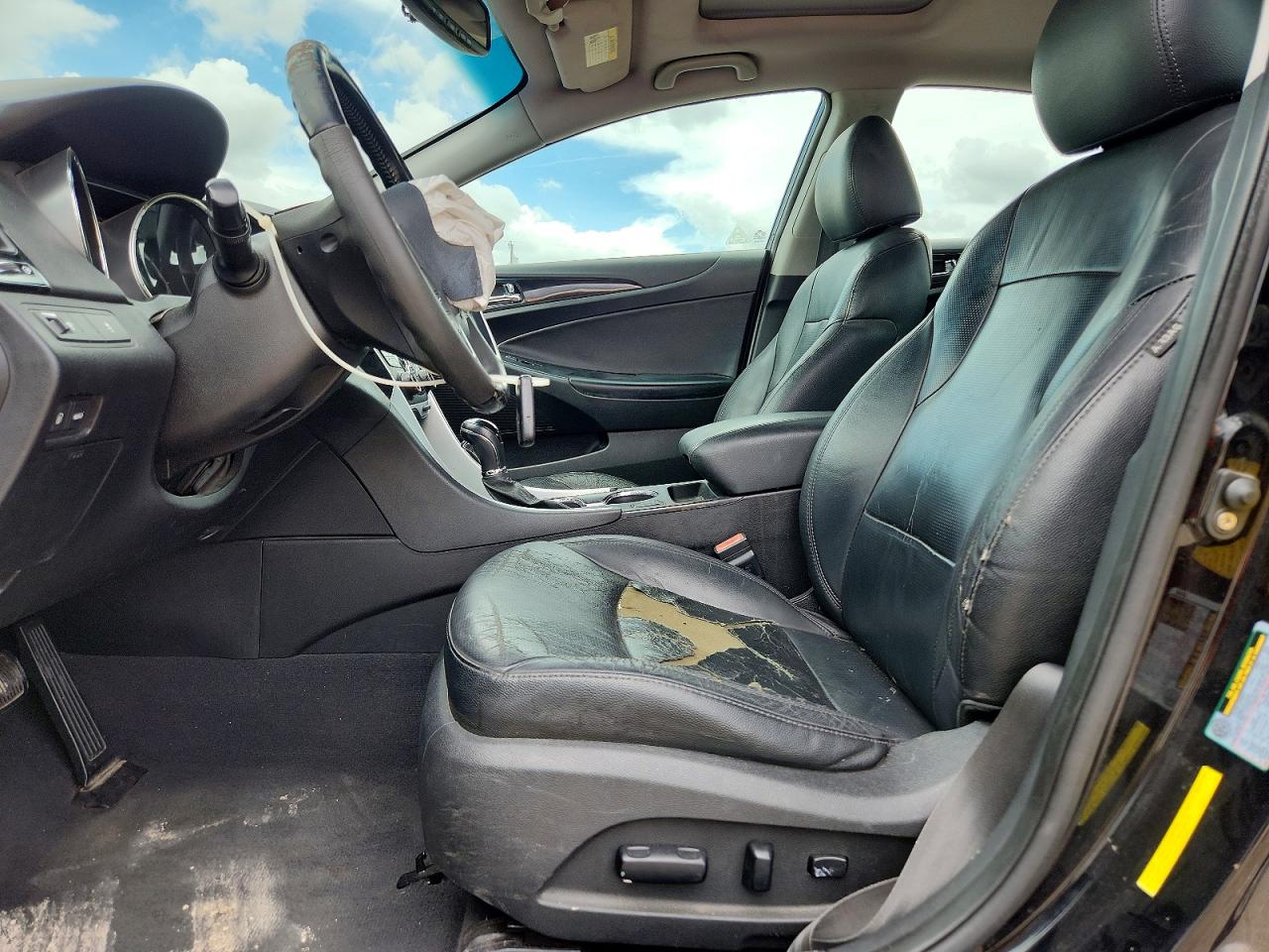 2011 Hyundai Sonata Limited Black vin: 5NPEC4AC0BH132243