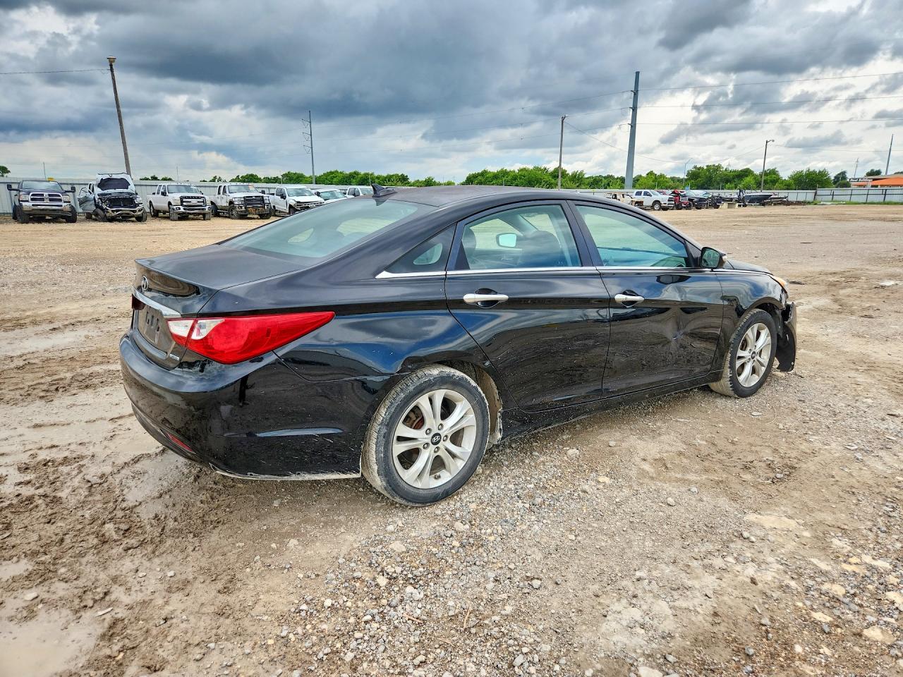 2011 Hyundai Sonata Limited Black vin: 5NPEC4AC0BH132243