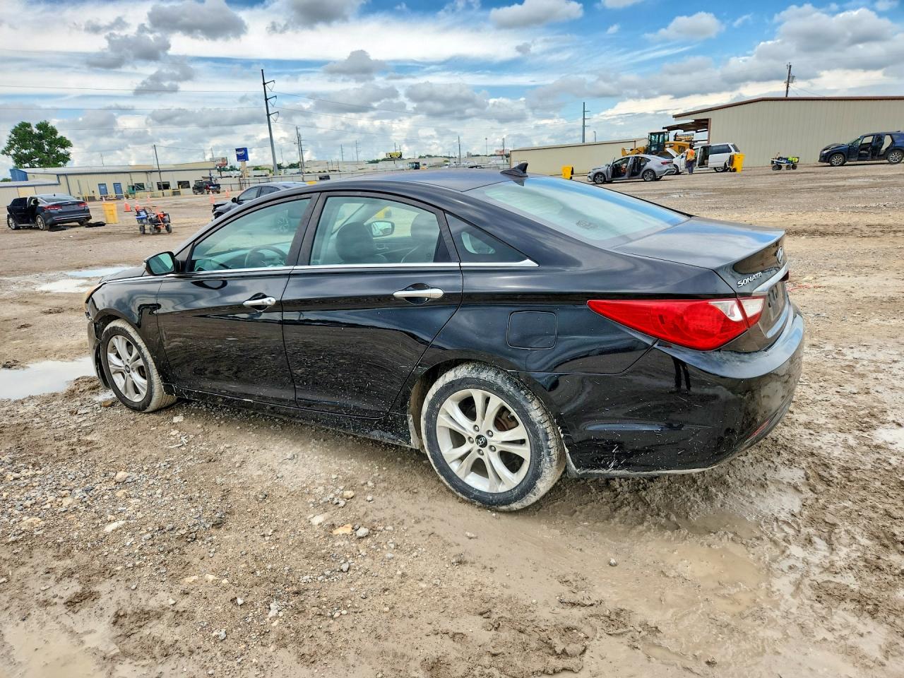 2011 Hyundai Sonata Limited Black vin: 5NPEC4AC0BH132243