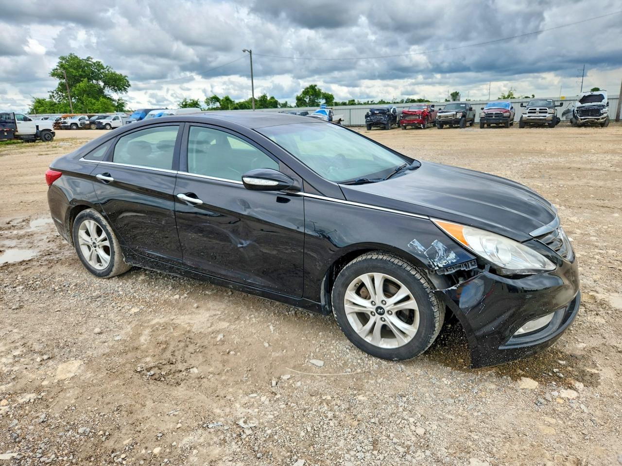 2011 Hyundai Sonata Limited Black vin: 5NPEC4AC0BH132243