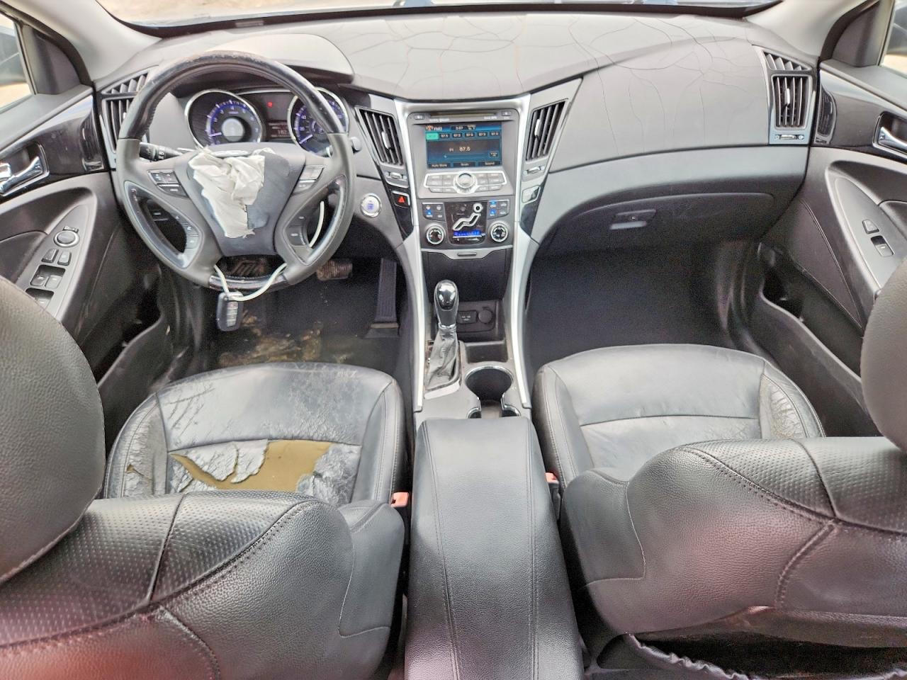 2011 Hyundai Sonata Limited Black vin: 5NPEC4AC0BH132243