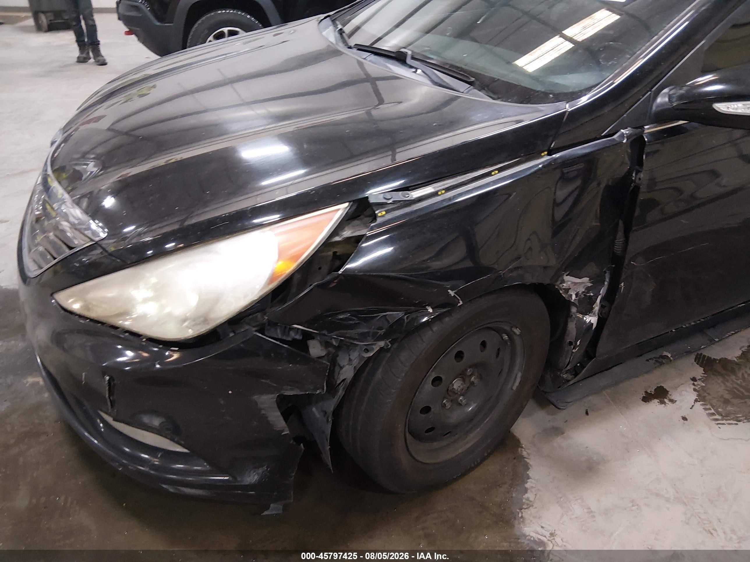 2011 Hyundai Sonata Limited Black vin: 5NPEC4AC0BH133540