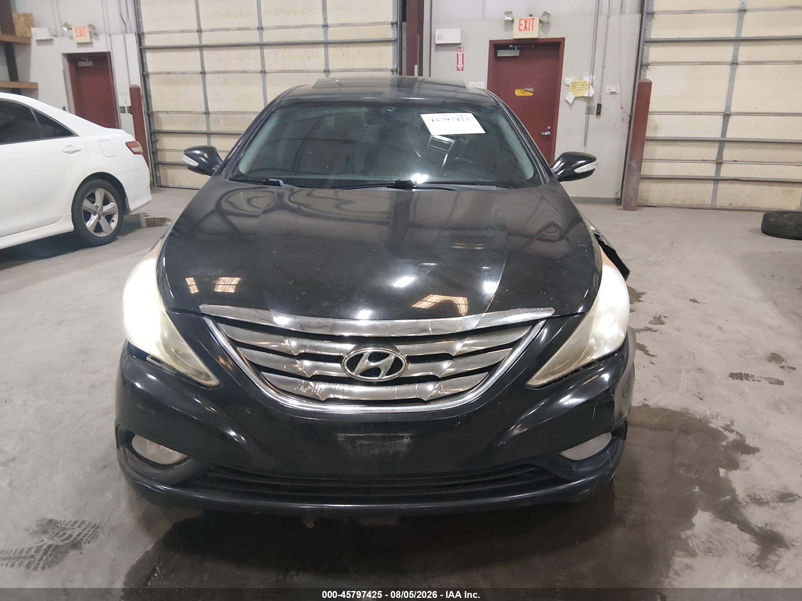 2011 Hyundai Sonata Limited Black vin: 5NPEC4AC0BH133540
