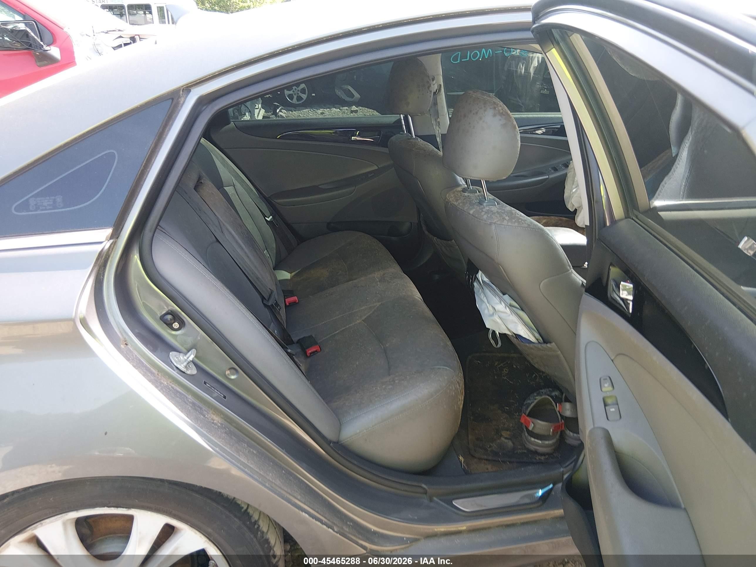 2011 Hyundai Sonata Limited Gray vin: 5NPEC4AC0BH166490
