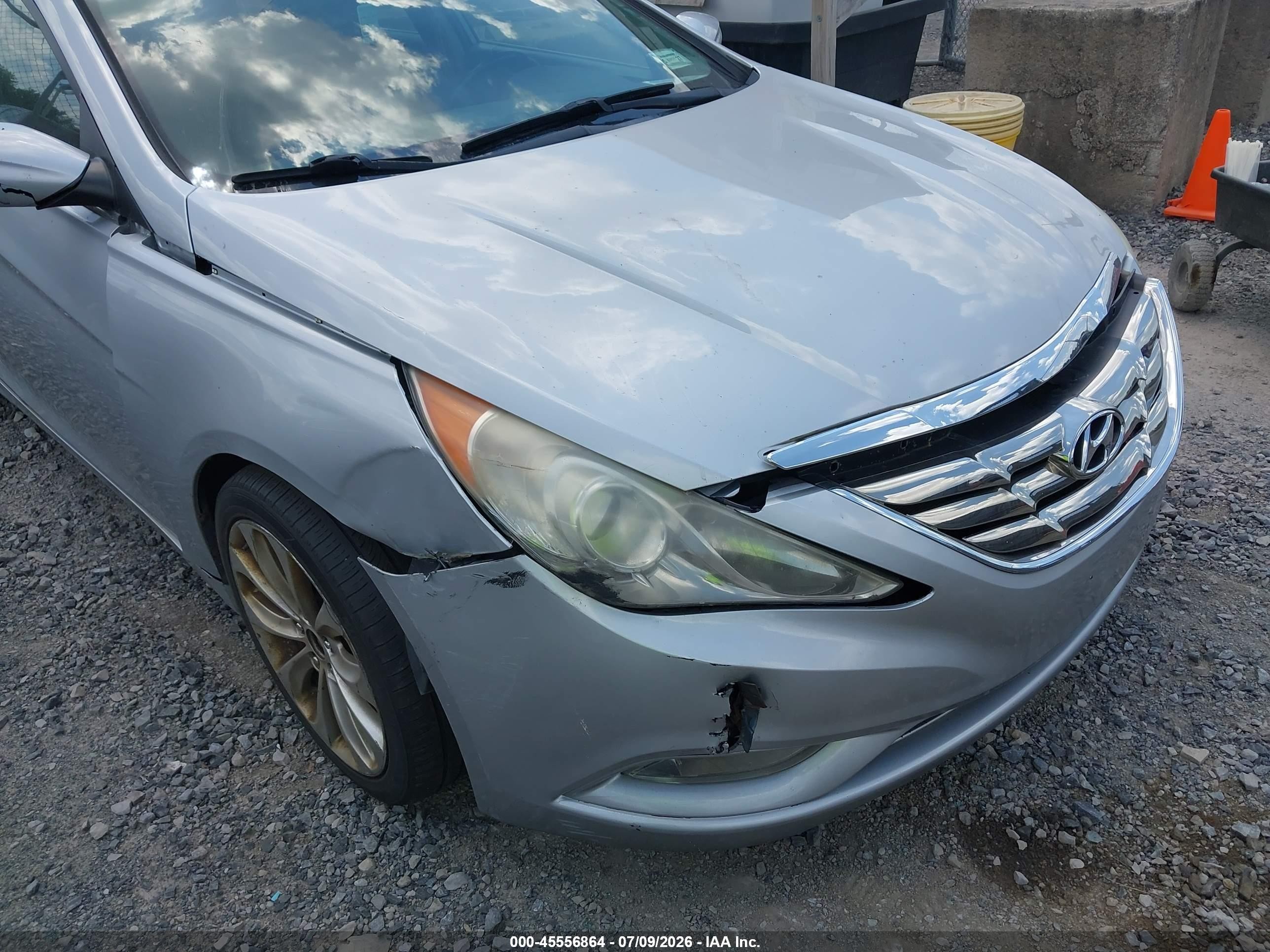 2011 Hyundai Sonata Se Silver vin: 5NPEC4AC0BH178848