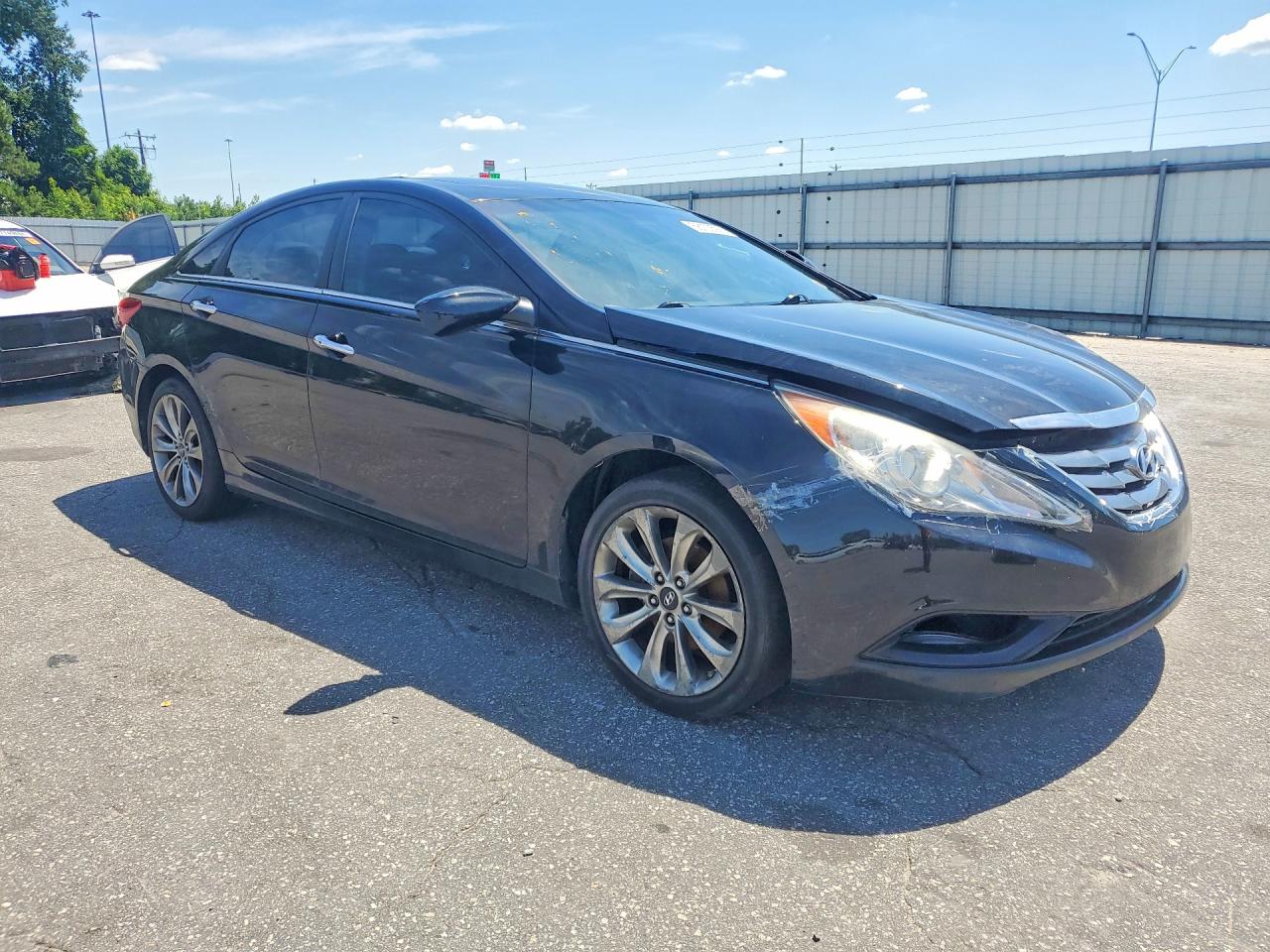 2011 Hyun Sonata Black vin: 5NPEC4AC0BH186707