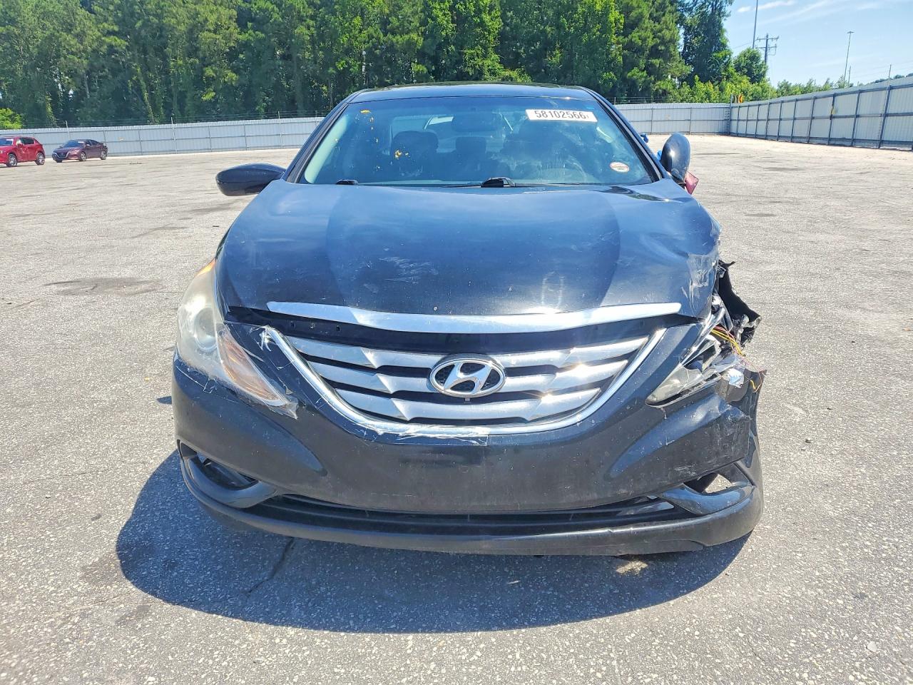 2011 Hyun Sonata Black vin: 5NPEC4AC0BH186707