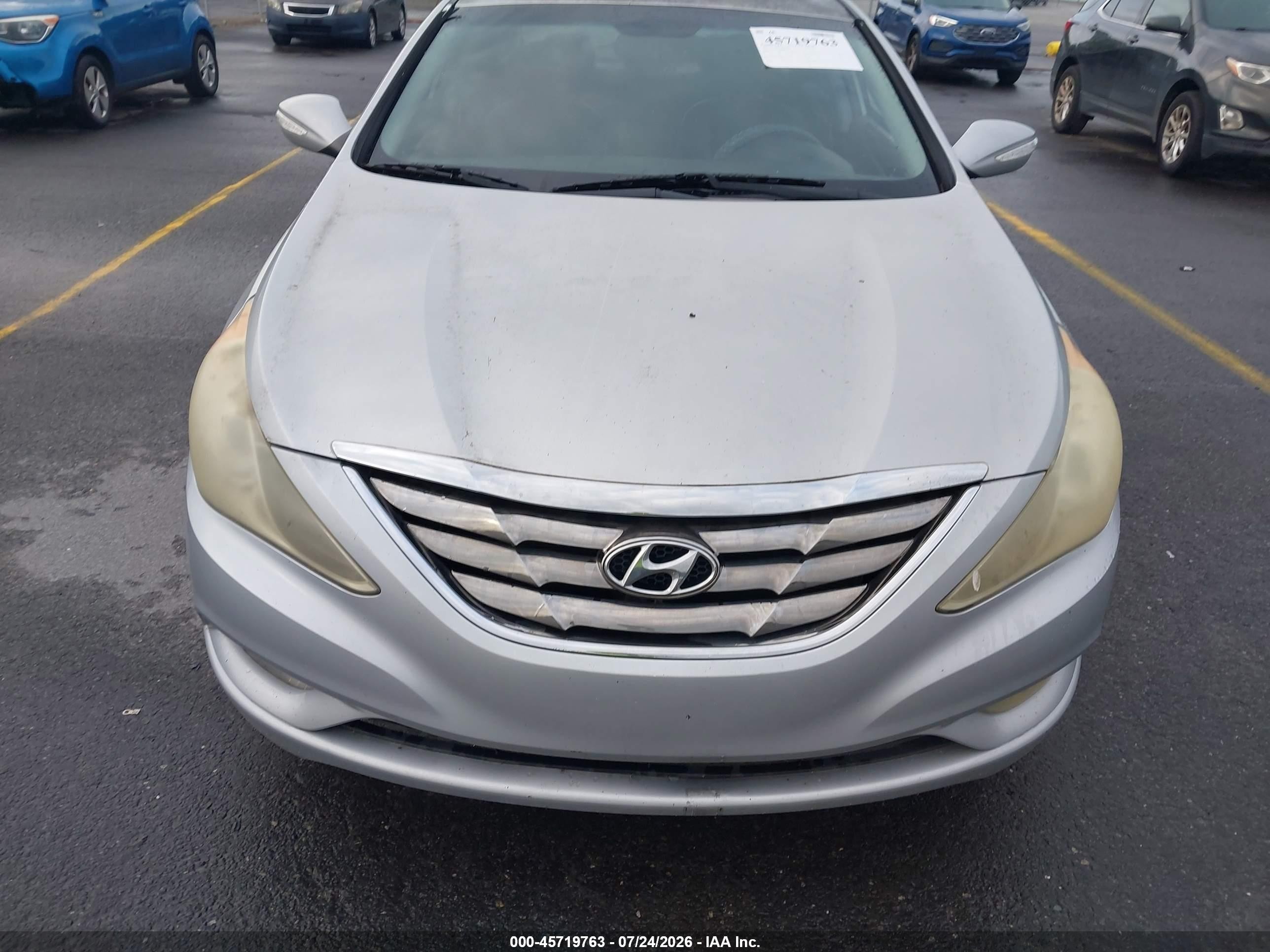 2011 Hyundai Sonata Limited Silver vin: 5NPEC4AC0BH190742