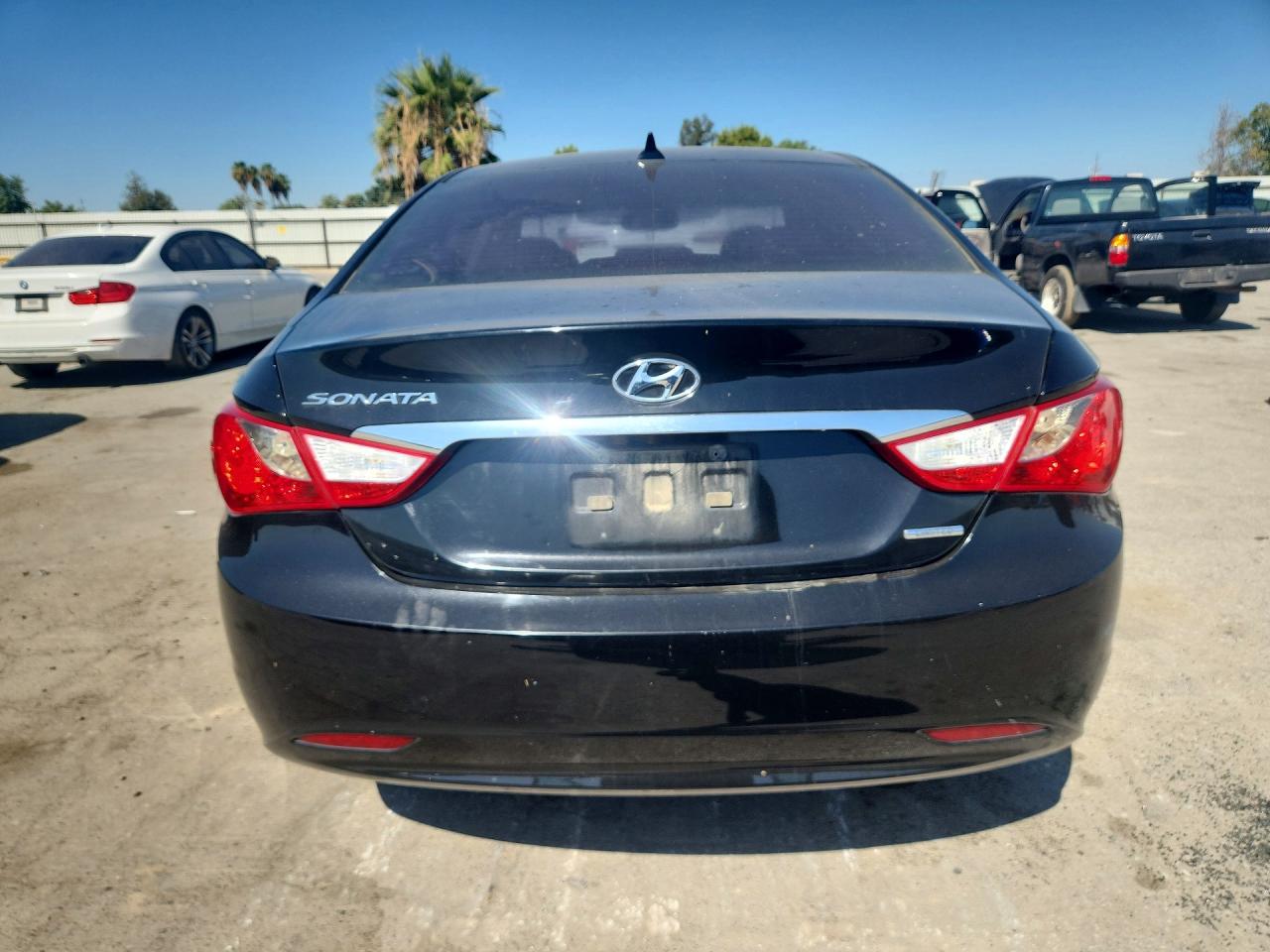 2011 Hyundai Sonata Limited Черный vin: 5NPEC4AC0BH238708