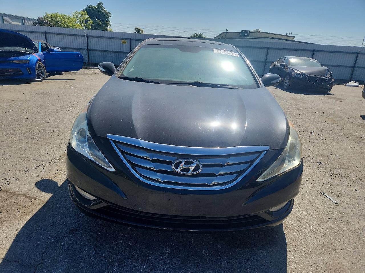2011 Hyundai Sonata Limited Черный vin: 5NPEC4AC0BH238708