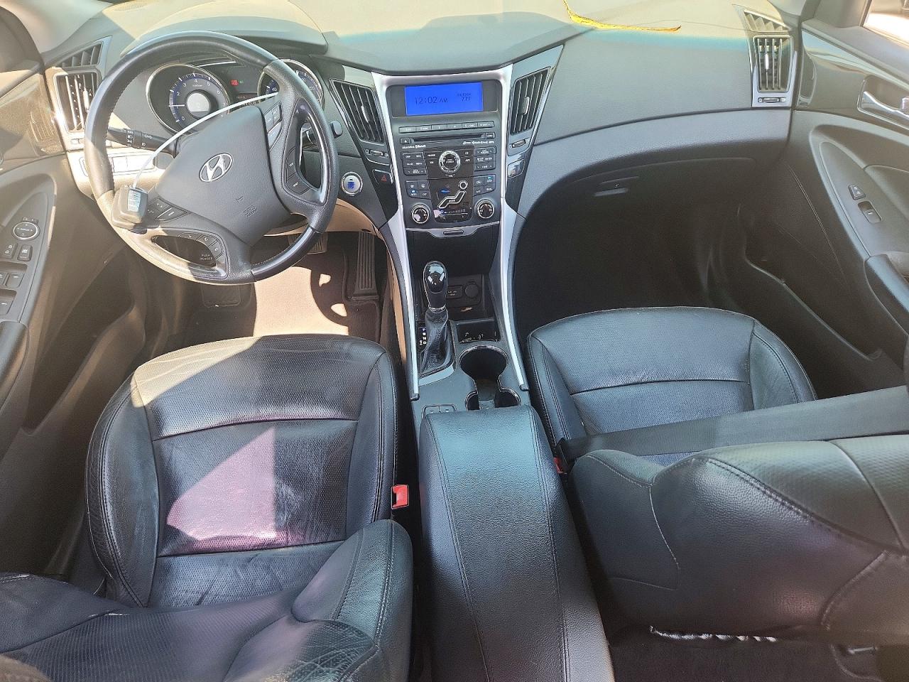 2011 Hyundai Sonata Limited Черный vin: 5NPEC4AC0BH238708