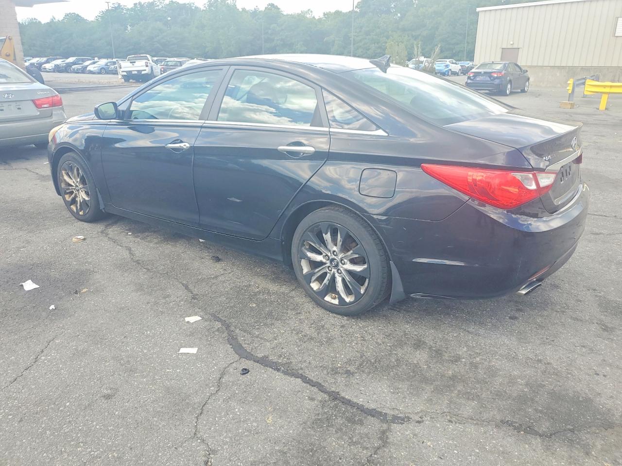 2011 Hyundai Sonata Se Черный vin: 5NPEC4AC0BH250387