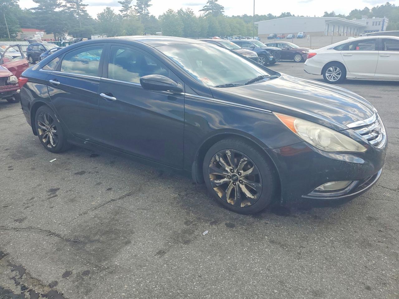 2011 Hyundai Sonata Se Черный vin: 5NPEC4AC0BH250387