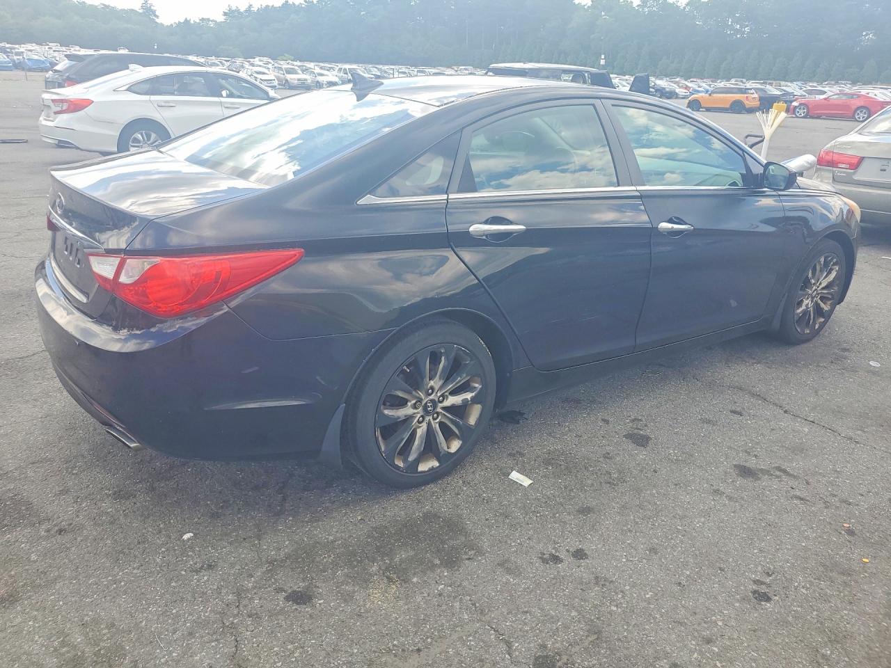 2011 Hyundai Sonata Se Черный vin: 5NPEC4AC0BH250387