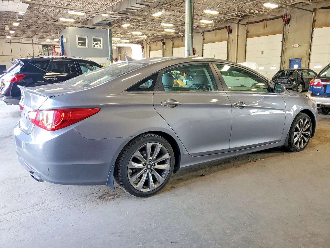 2011 Hyundai Sonata Se Gray vin: 5NPEC4AC0BH254780
