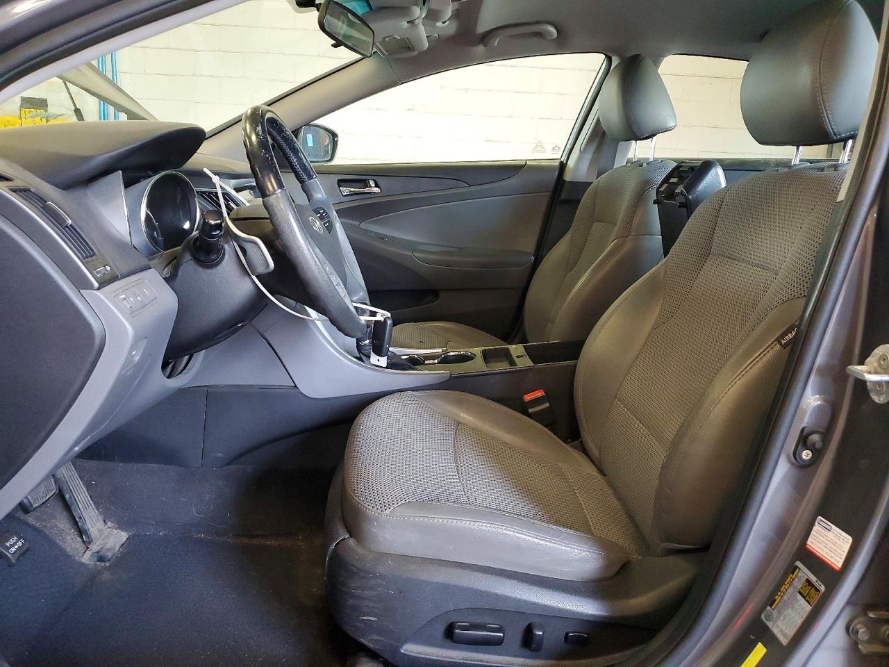 2011 Hyundai Sonata Se Gray vin: 5NPEC4AC0BH254780