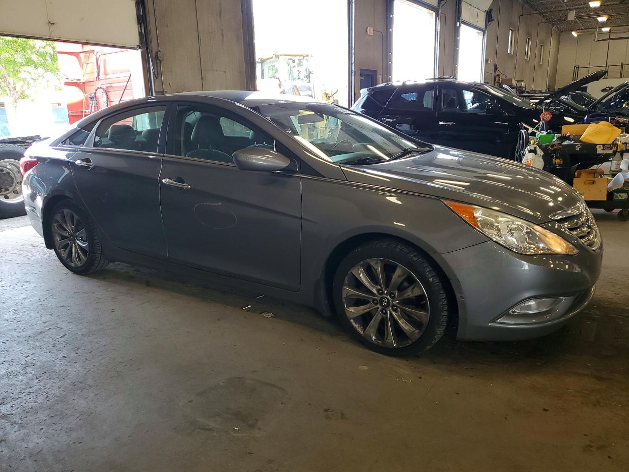2011 Hyundai Sonata Se Gray vin: 5NPEC4AC0BH254780