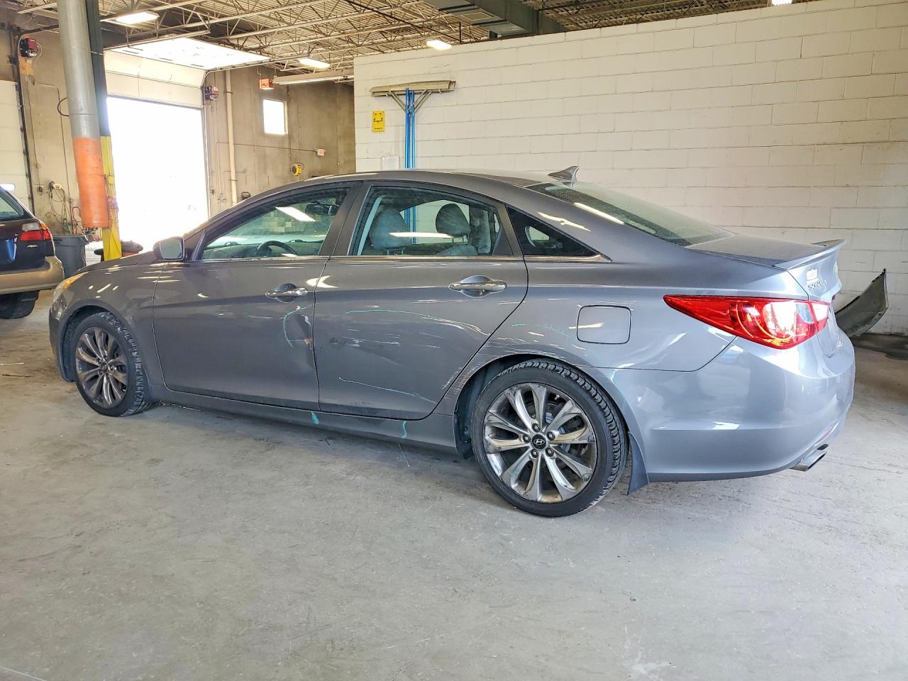 2011 Hyundai Sonata Se Gray vin: 5NPEC4AC0BH254780