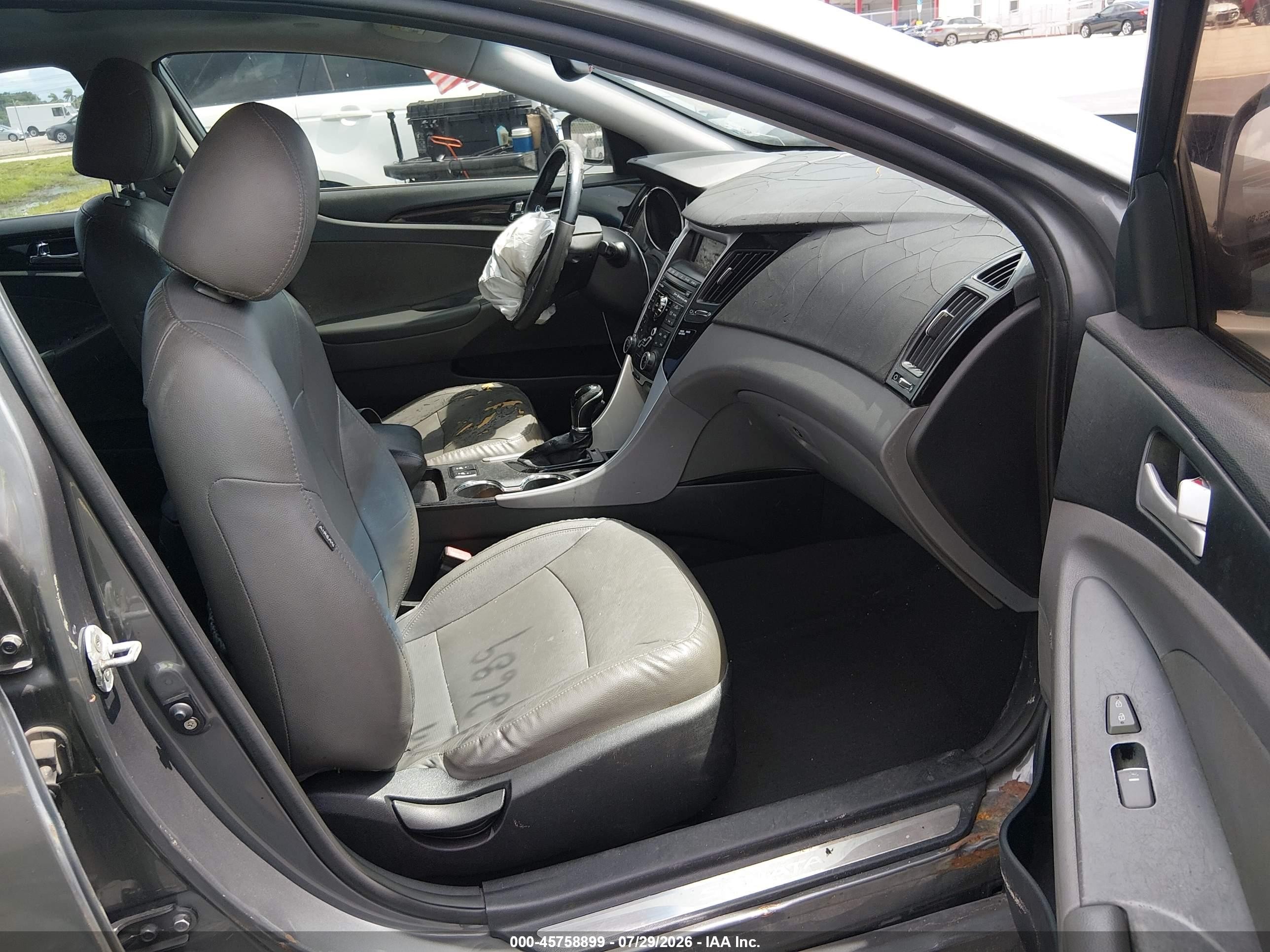 2011 Hyundai Sonata Limited Gray vin: 5NPEC4AC0BH268940