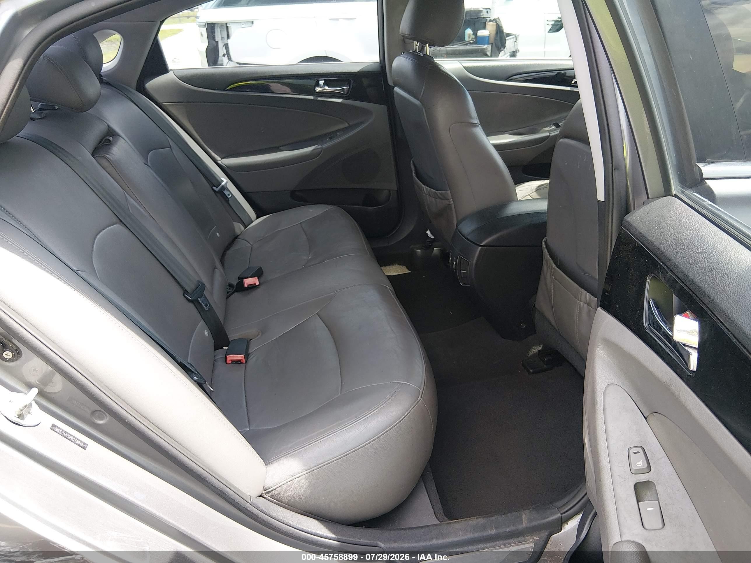 2011 Hyundai Sonata Limited Gray vin: 5NPEC4AC0BH268940