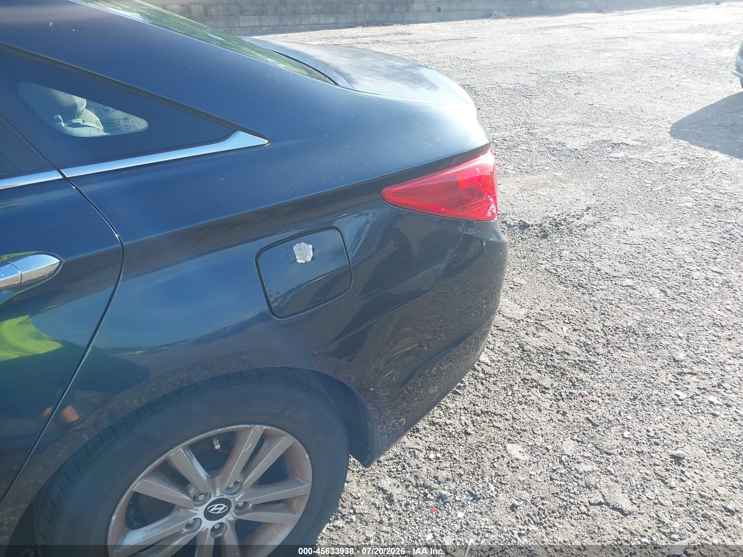2011 Hyundai Sonata Se Gray vin: 5NPEC4AC0BH274849