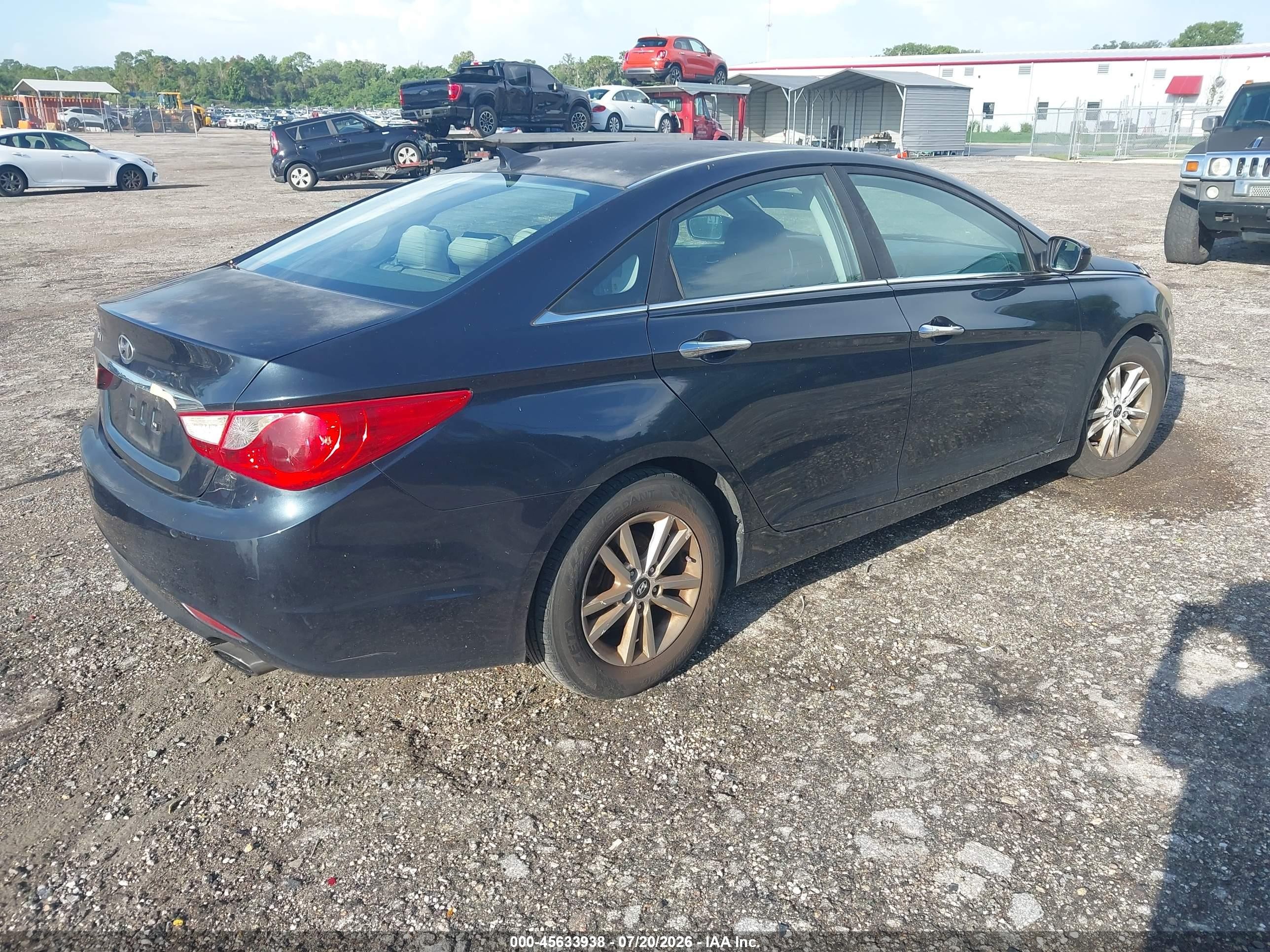 2011 Hyundai Sonata Se Gray vin: 5NPEC4AC0BH274849