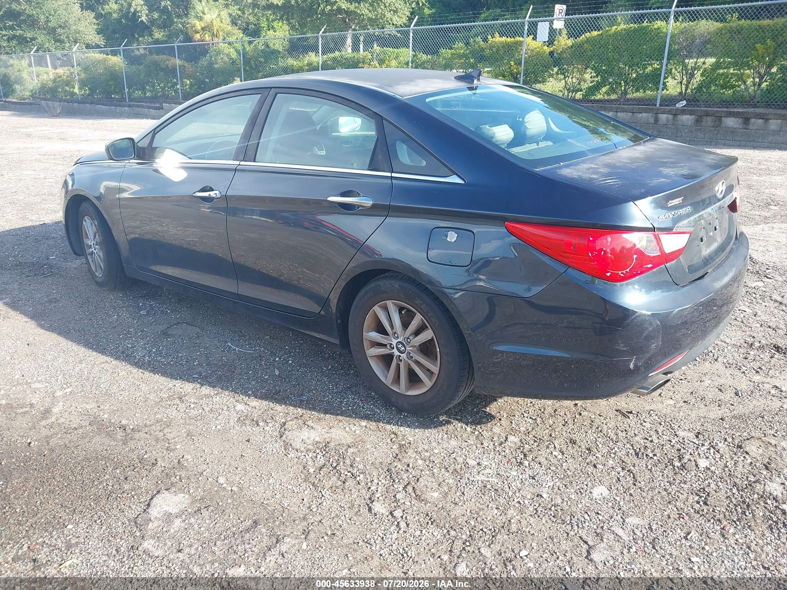 2011 Hyundai Sonata Se Gray vin: 5NPEC4AC0BH274849